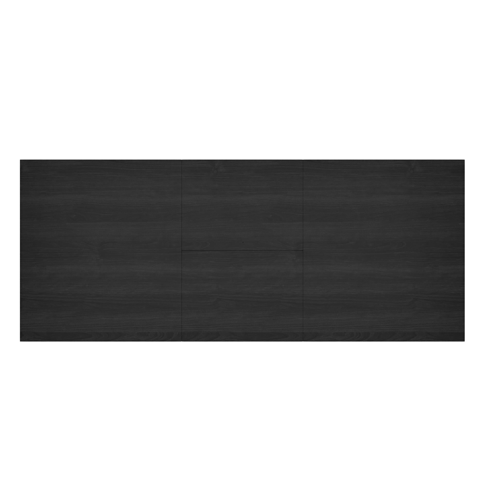 !nspire Eclipse 201-860BLK Dining Table w/Extension - Black IMAGE 5