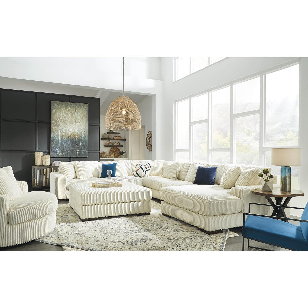 Signature Design by Ashley Lindyn 2110421 Oversized Swivel Accent Chair IMAGE 13