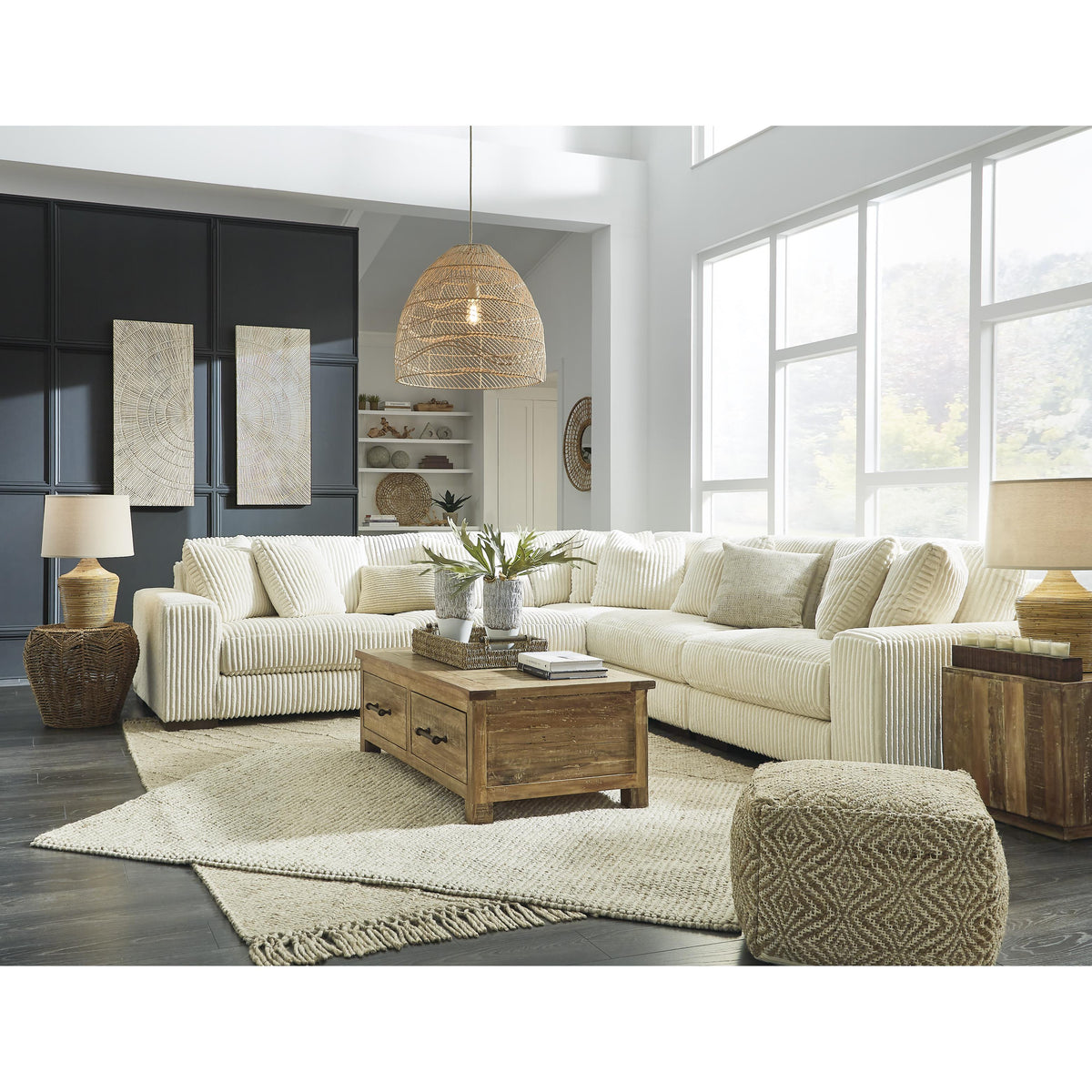 Signature Design by Ashley Lindyn 21104S5 5 pc Sectional IMAGE 4