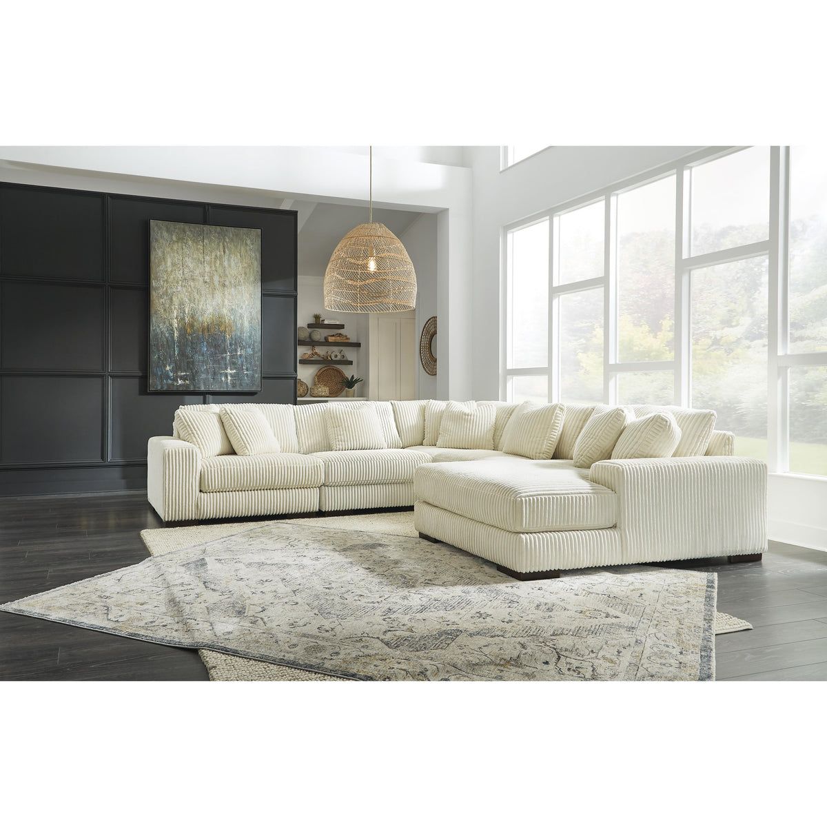 Signature Design by Ashley Lindyn 21104S7 5 pc Sectional with Chaise IMAGE 3