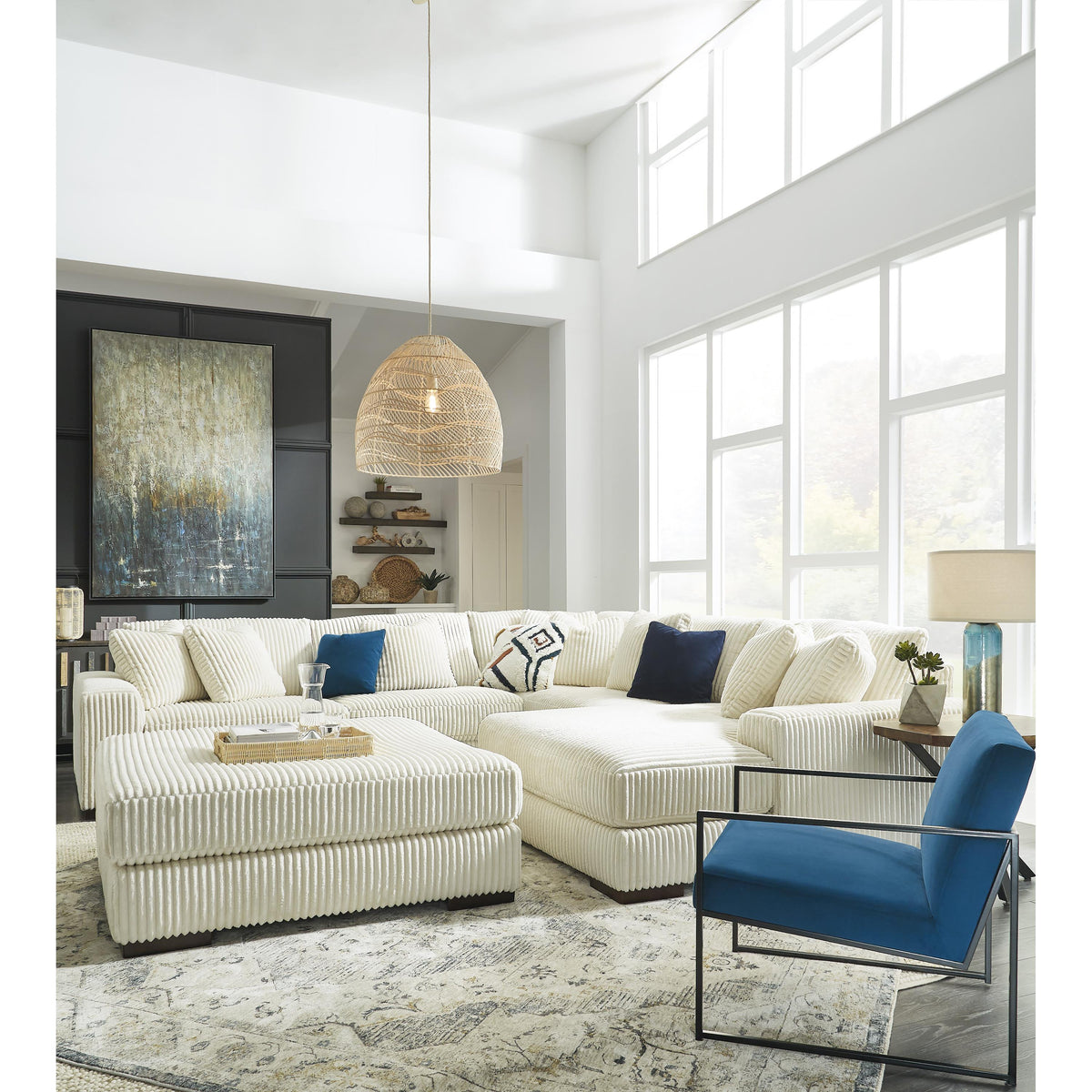 Signature Design by Ashley Lindyn 2110408 Oversized Accent Ottoman IMAGE 8