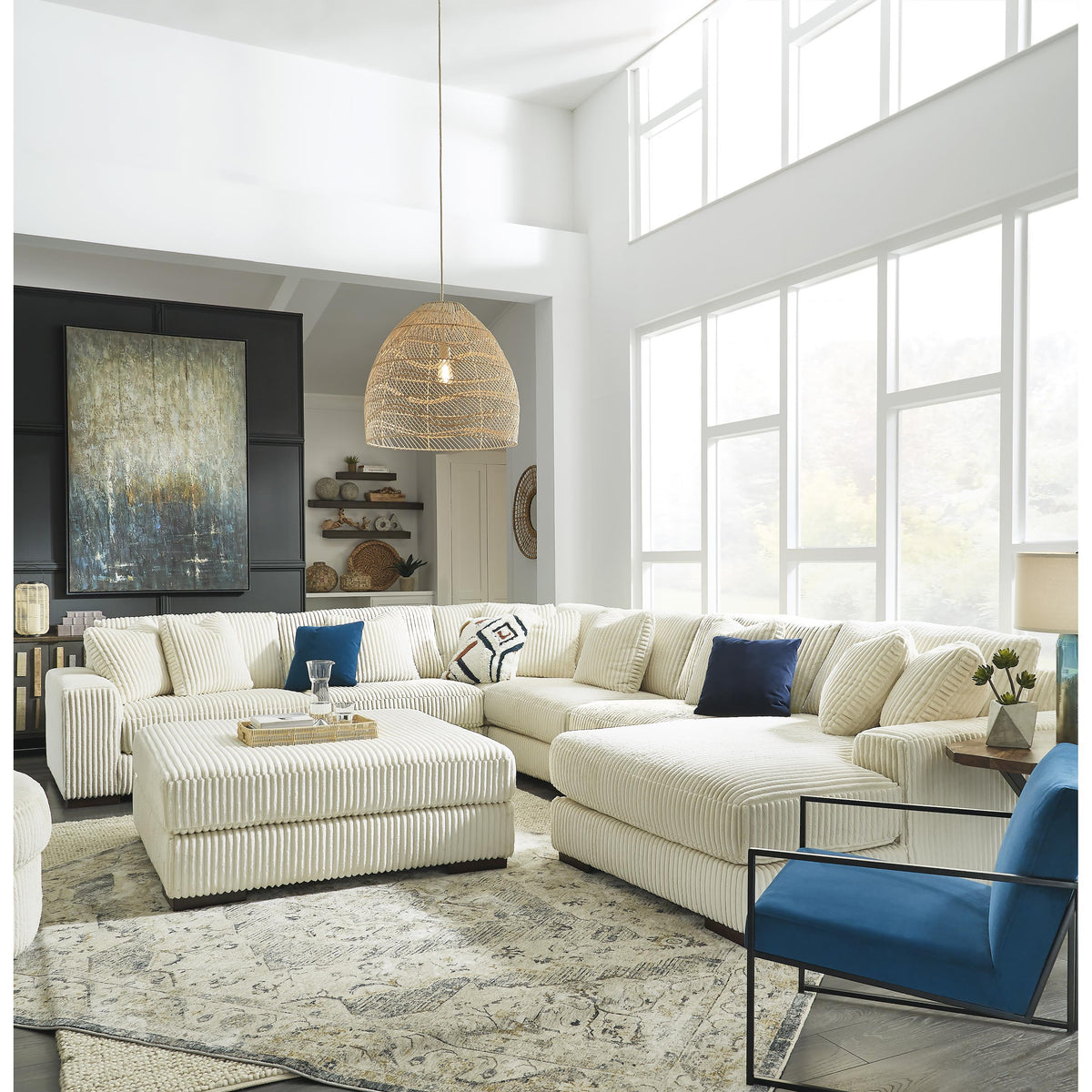 Signature Design by Ashley Lindyn 2110408 Oversized Accent Ottoman IMAGE 9