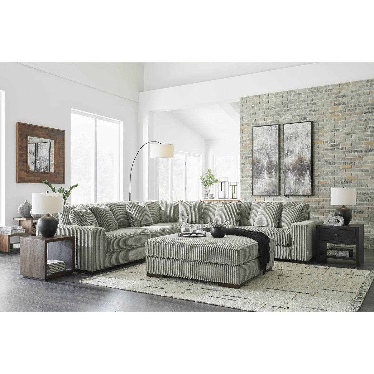 Signature Design by Ashley Lindyn 21105S5 5 pc Sectional IMAGE 10