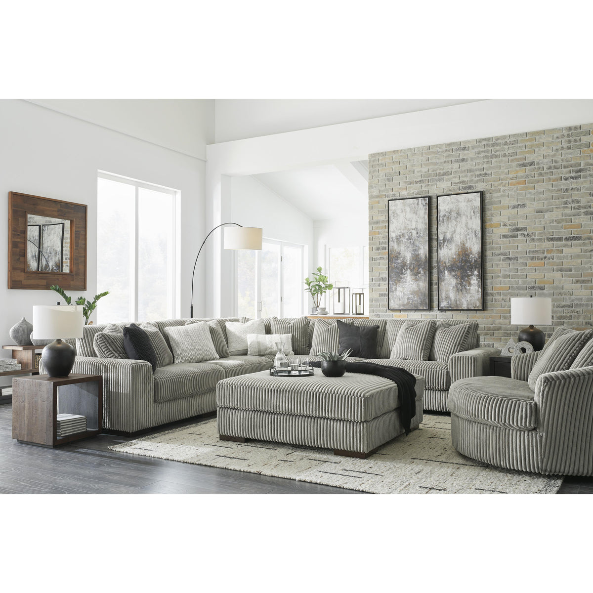 Signature Design by Ashley Lindyn 21105S5 5 pc Sectional IMAGE 9