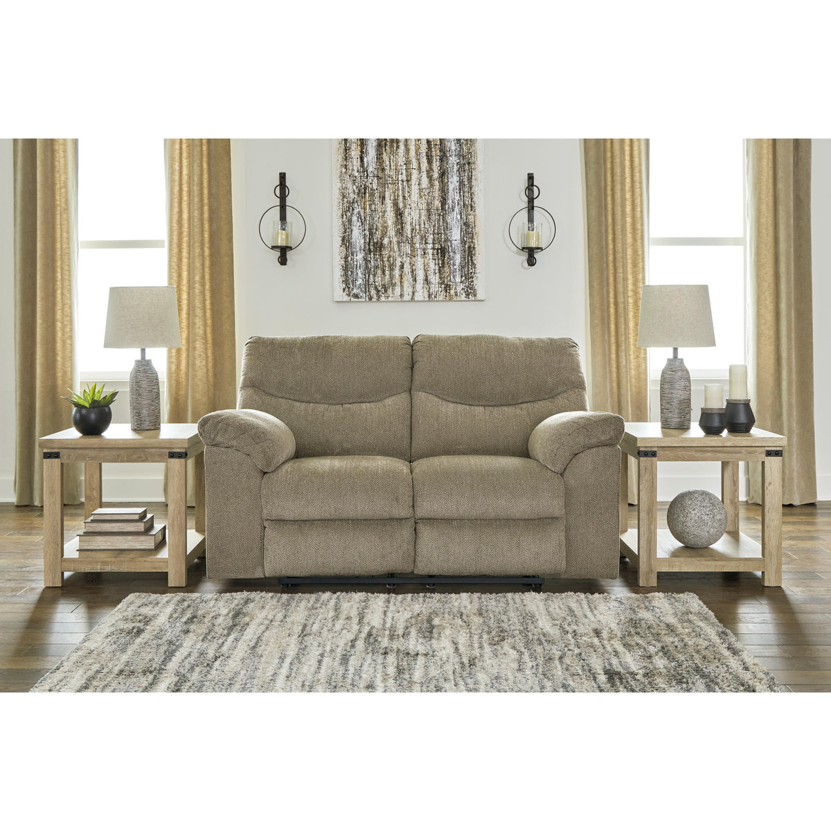 Signature Design by Ashley Alphons 2820286 Reclining Loveseat IMAGE 6