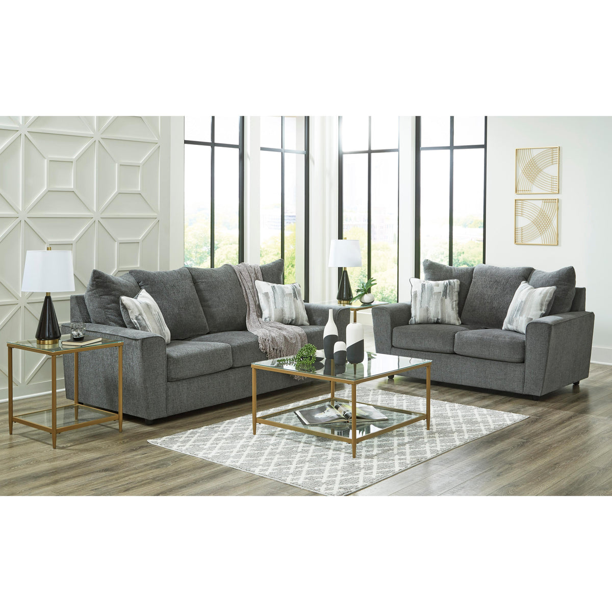 Signature Design by Ashley Stairatt 2850235 Loveseat IMAGE 7