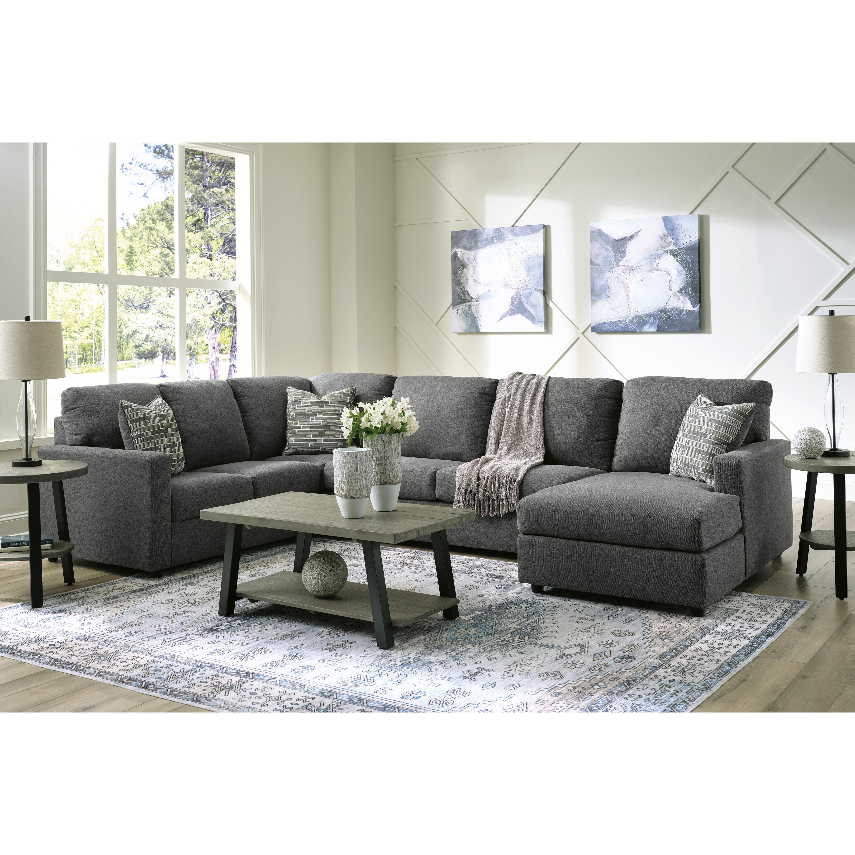 Signature Design by Ashley Edenfield 29003S2 3 pc Sectional with Chaise IMAGE 4