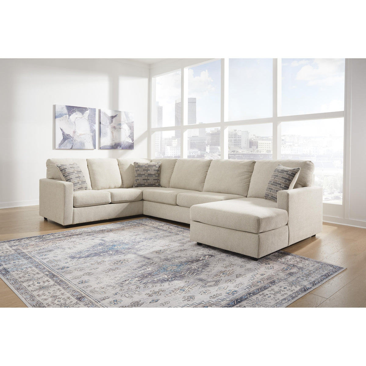 Signature Design by Ashley Edenfield 29004S2 3 pc Sectional with Chaise IMAGE 3
