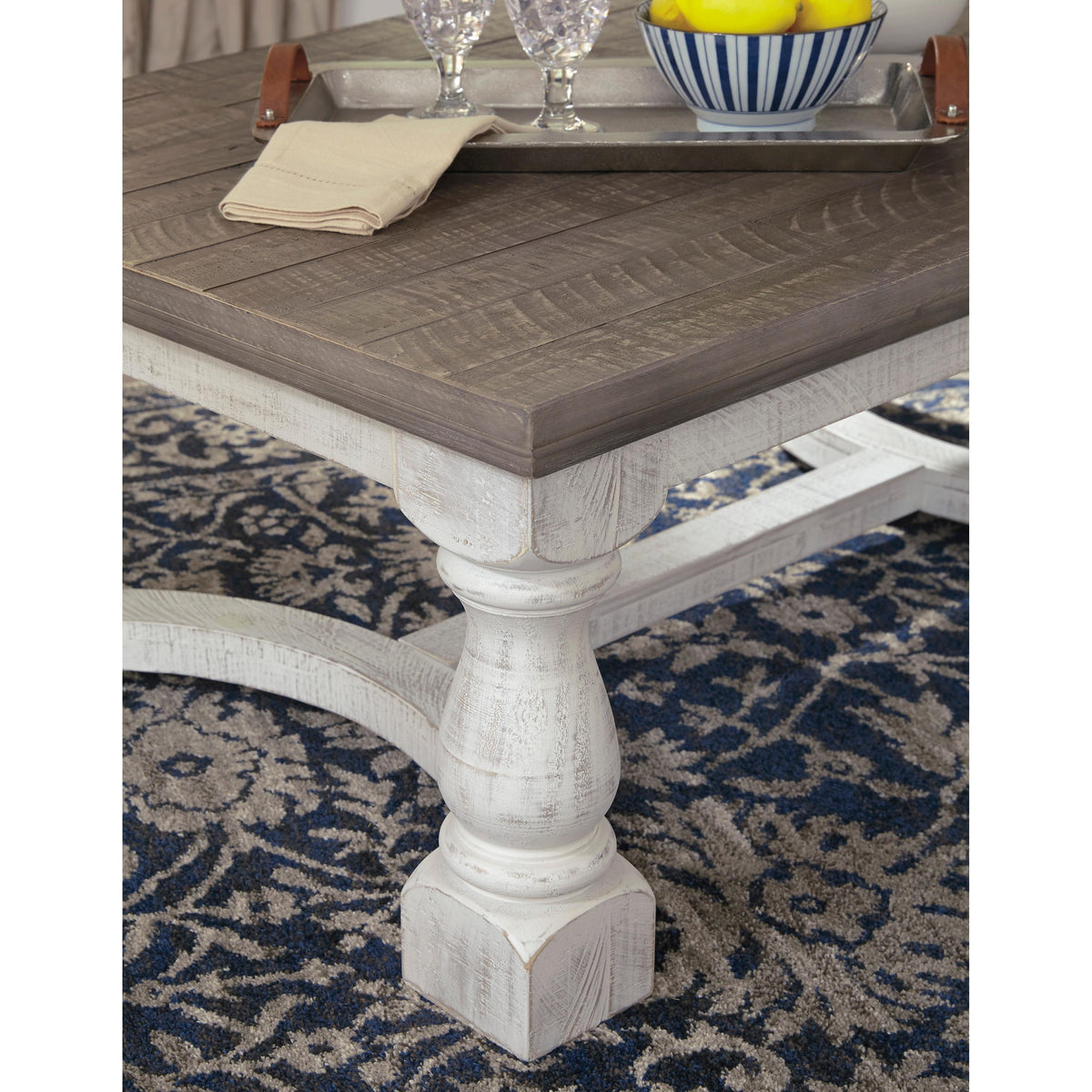 Signature Design by Ashley Havalance T814T1 Coffee Table and 2 End Tables IMAGE 3