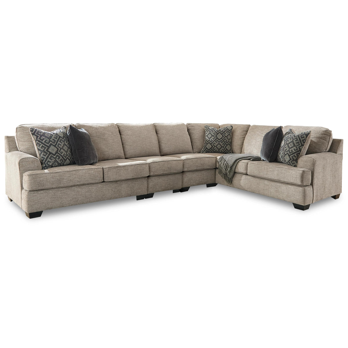 Signature Design by Ashley Bovarian 56103S5 4 pc Reclining Sectional IMAGE 1