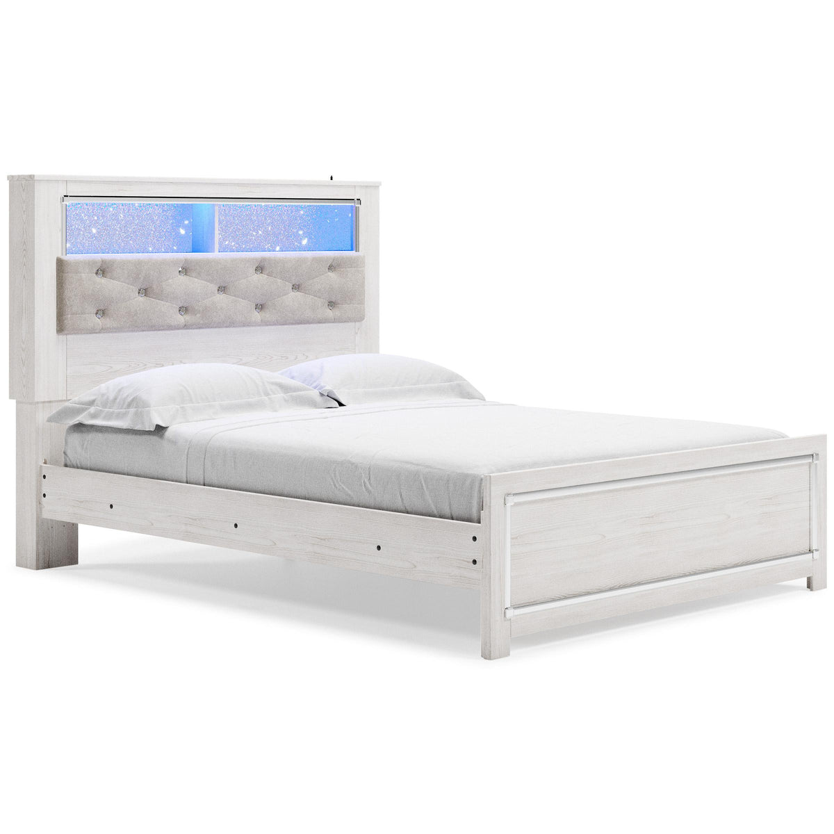 Signature Design by Ashley Altyra B2640B20 Queen Panel Bookcase Bed IMAGE 2