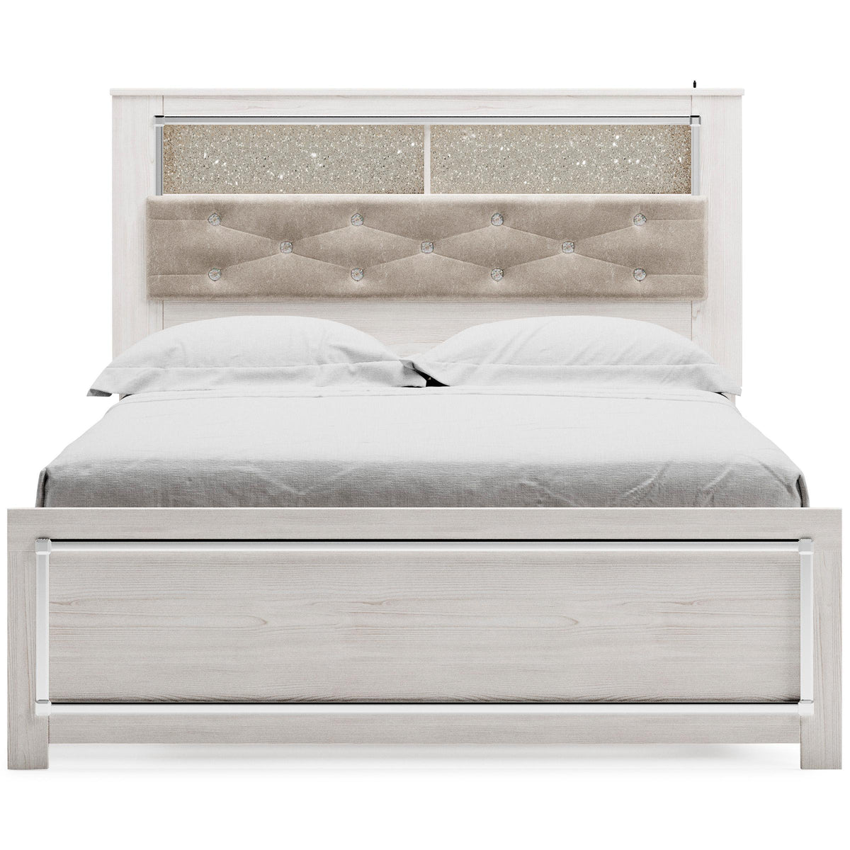 Signature Design by Ashley Altyra B2640B20 Queen Panel Bookcase Bed IMAGE 3