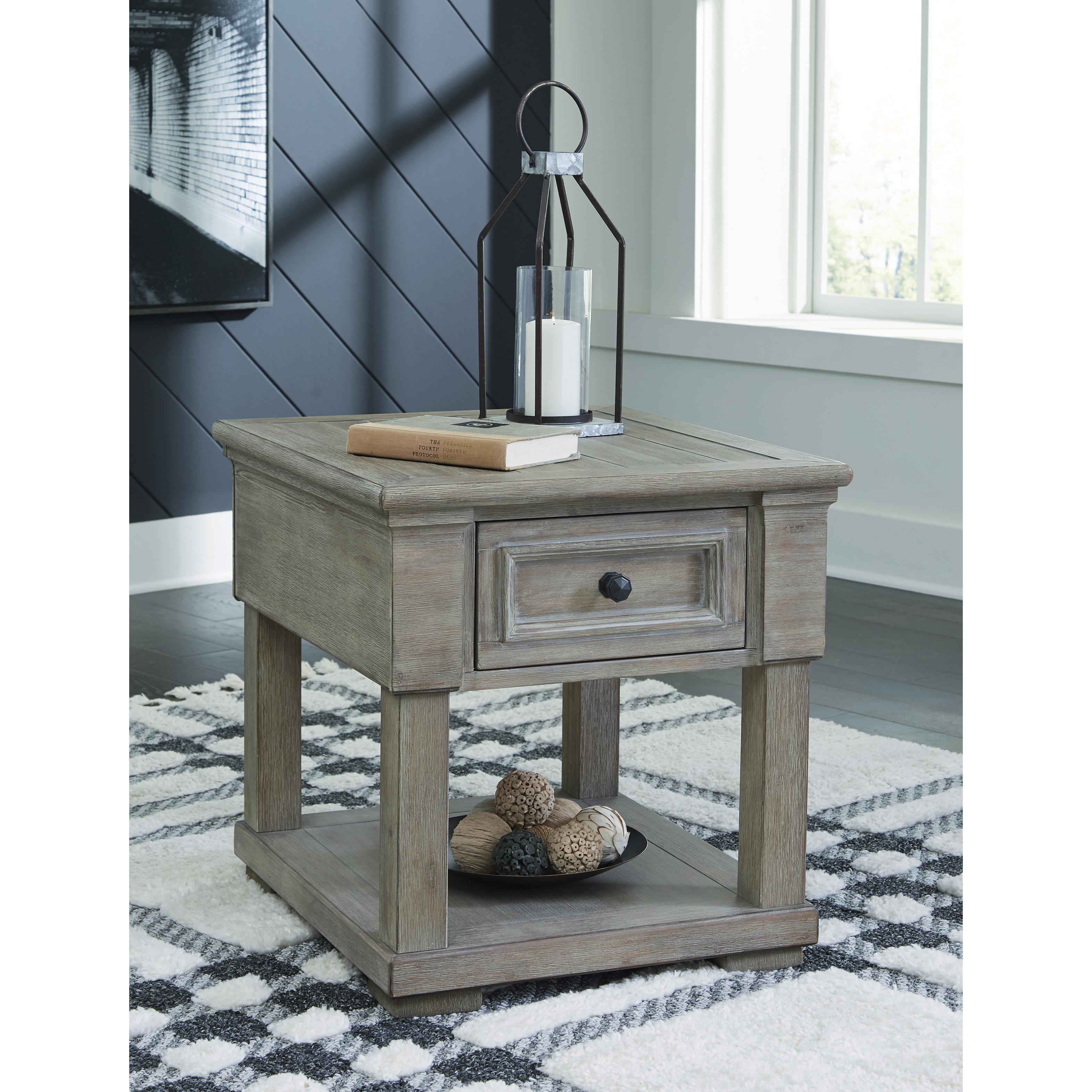 Signature Design by Ashley Moreshire T659-3 Rectangular End Table IMAGE 6