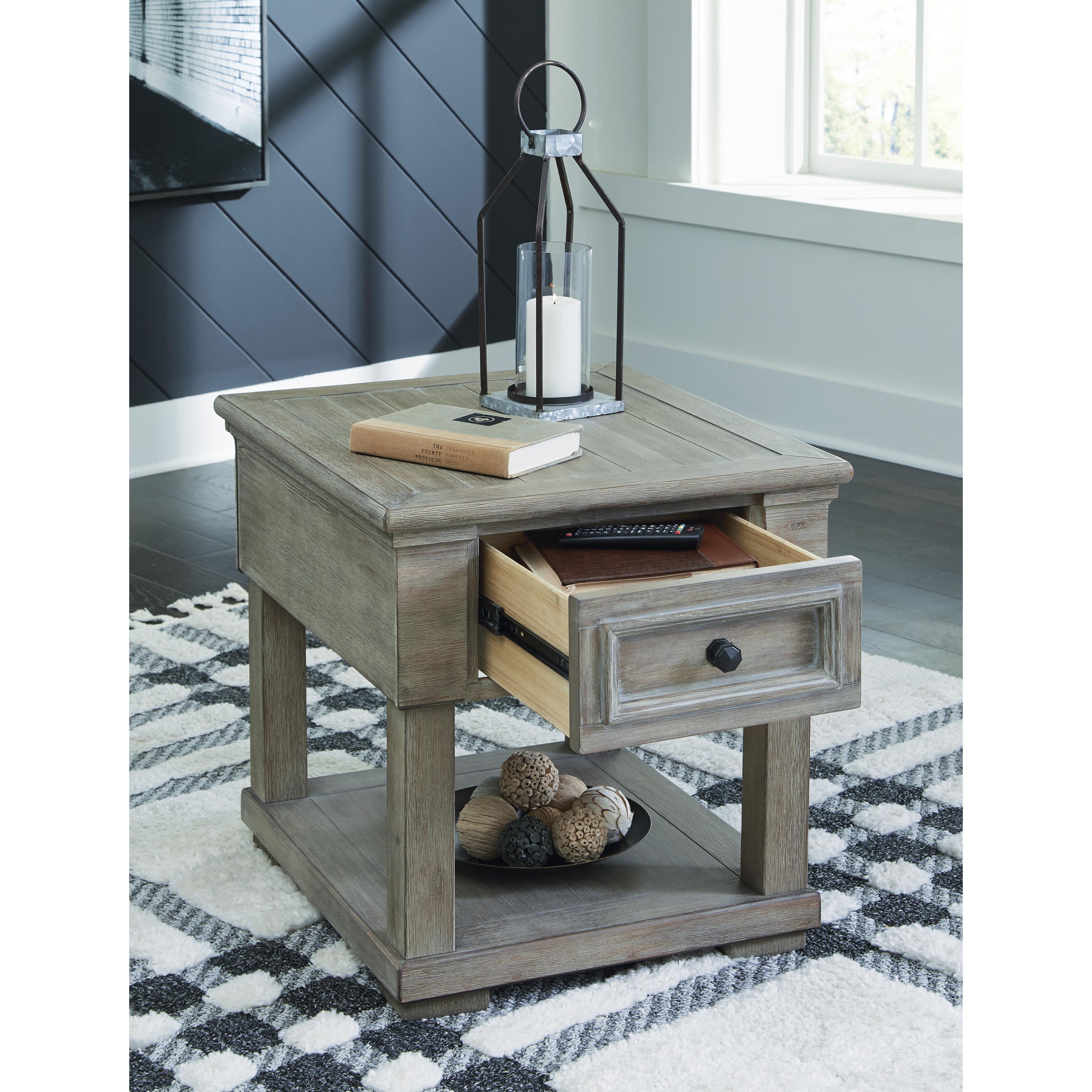 Signature Design by Ashley Moreshire T659-3 Rectangular End Table IMAGE 7
