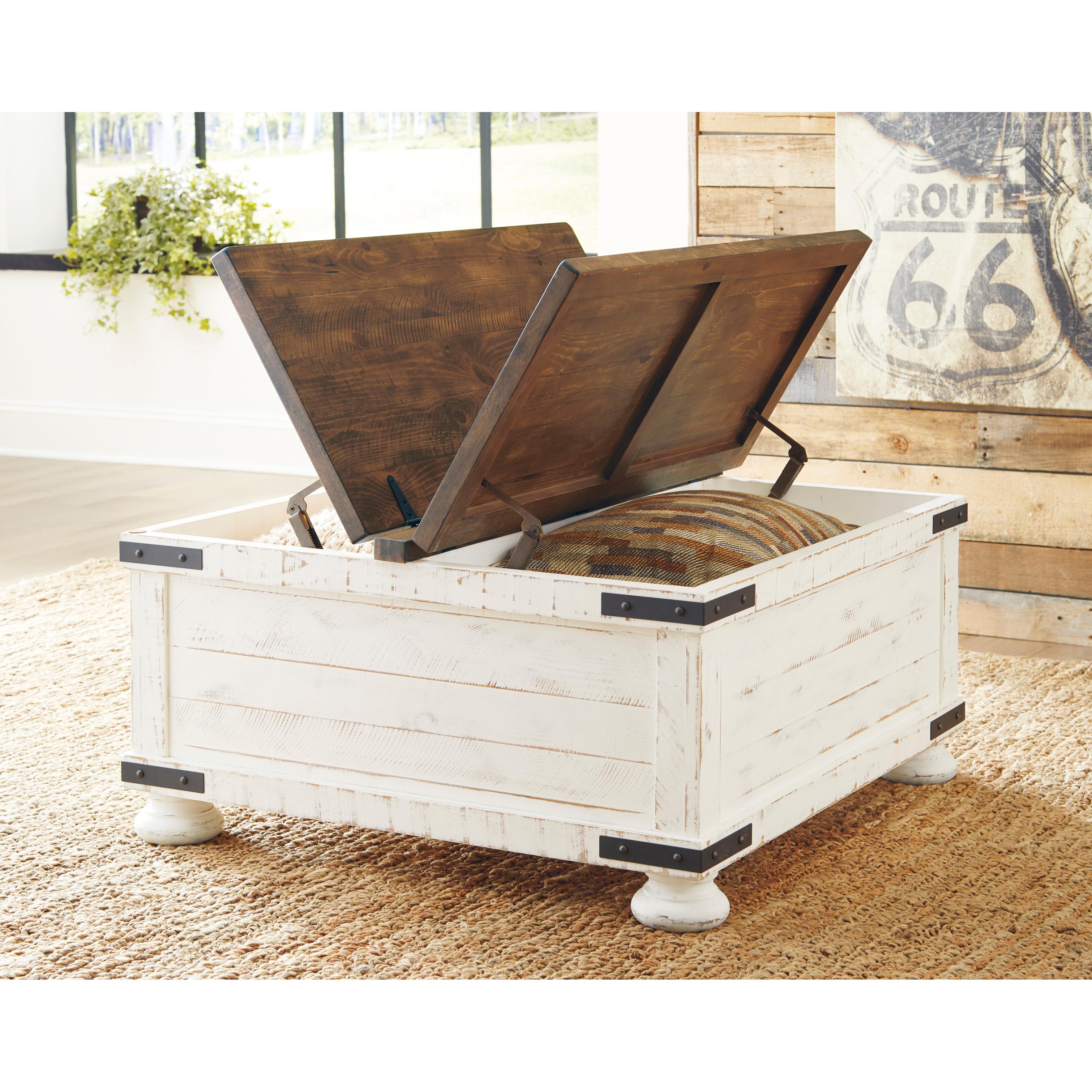 Signature Design by Ashley Wystfield T459T1 Coffee Table and 2 End Tables IMAGE 3