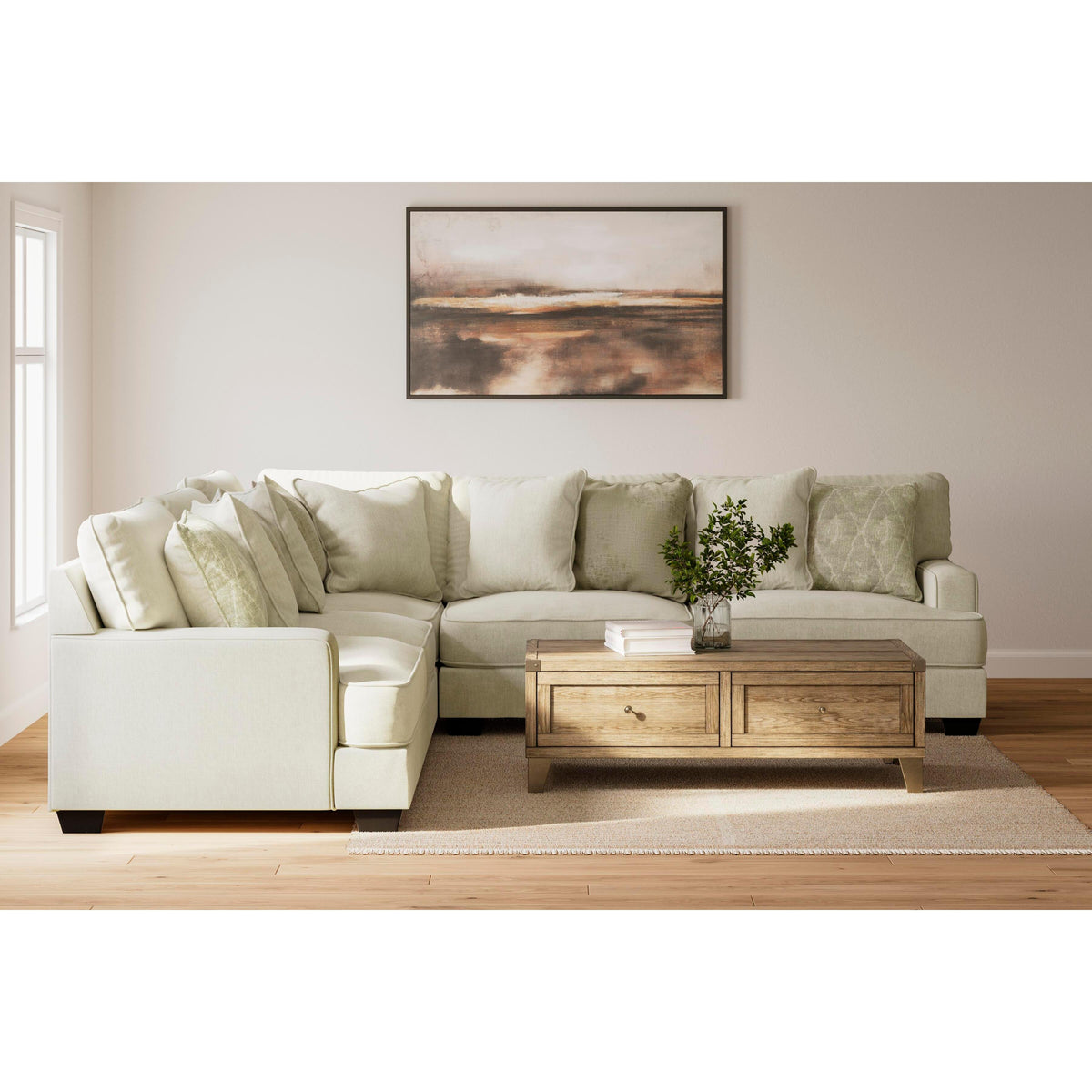 Signature Design by Ashley Rawcliffe 19604S3 5 pc Sectional IMAGE 2