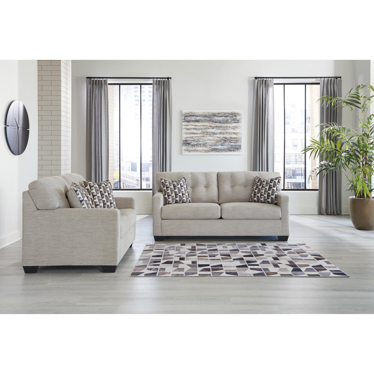 Signature Design by Ashley Mahoney 3100435 Loveseat IMAGE 6