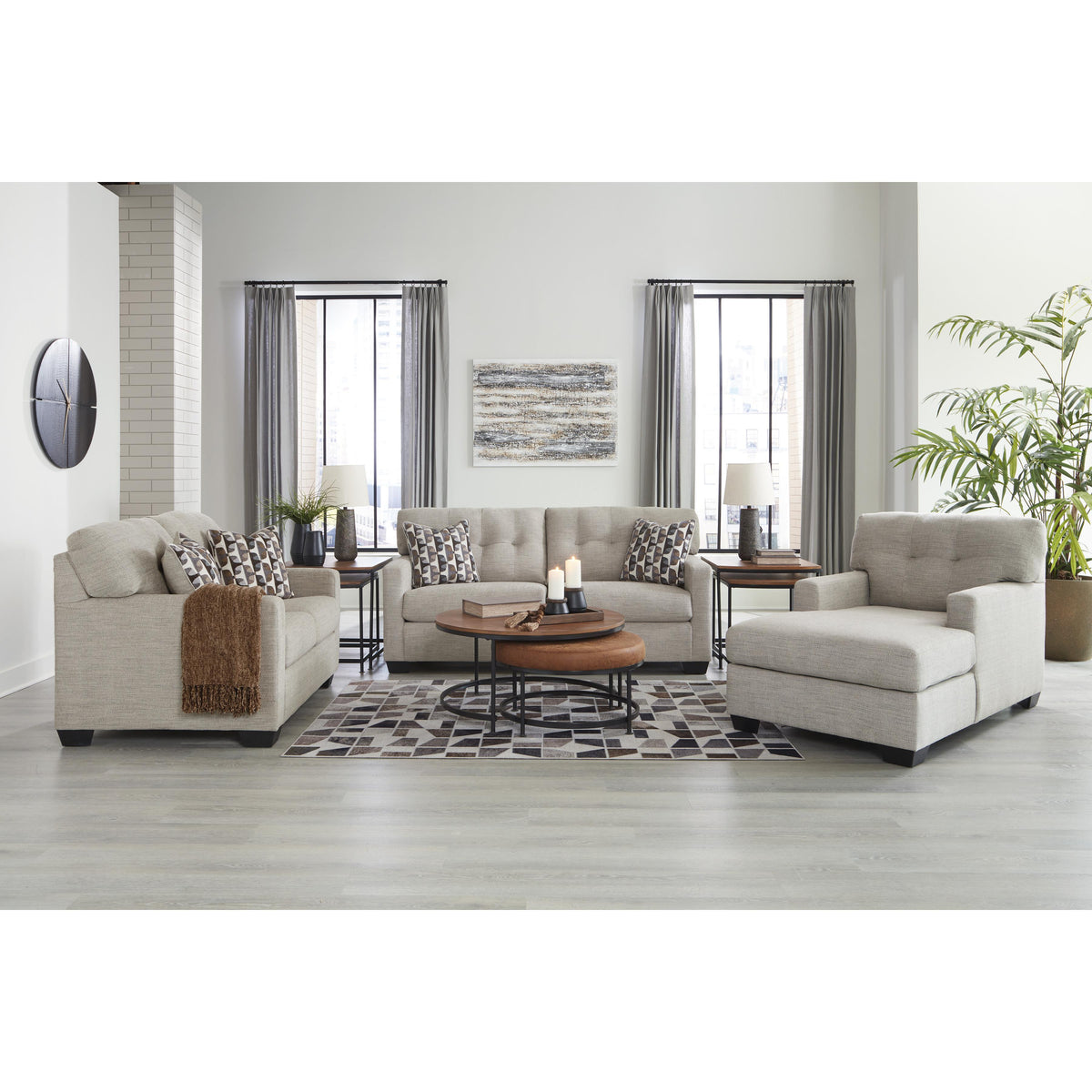 Signature Design by Ashley Mahoney 3100435 Loveseat IMAGE 7
