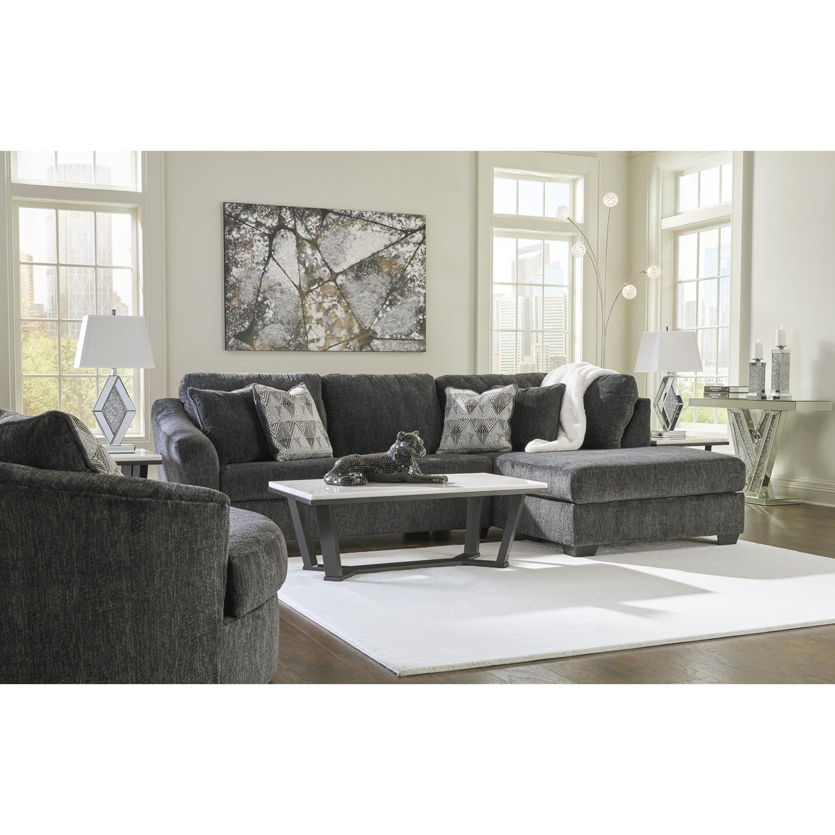 Signature Design by Ashley Biddeford 3550421 Oversized Swivel Accent Chair IMAGE 7