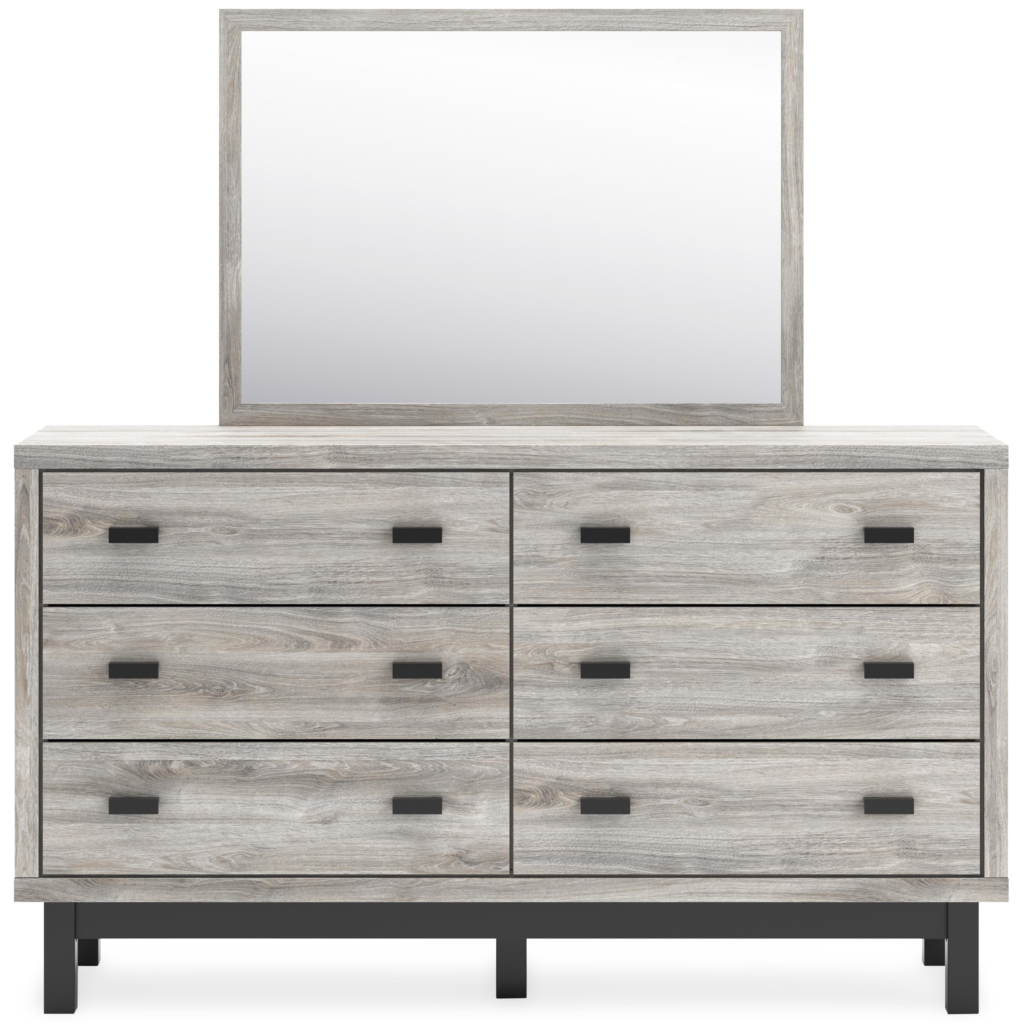 Signature Design by Ashley Vessalli B1036B1 Dresser and Mirror IMAGE 3