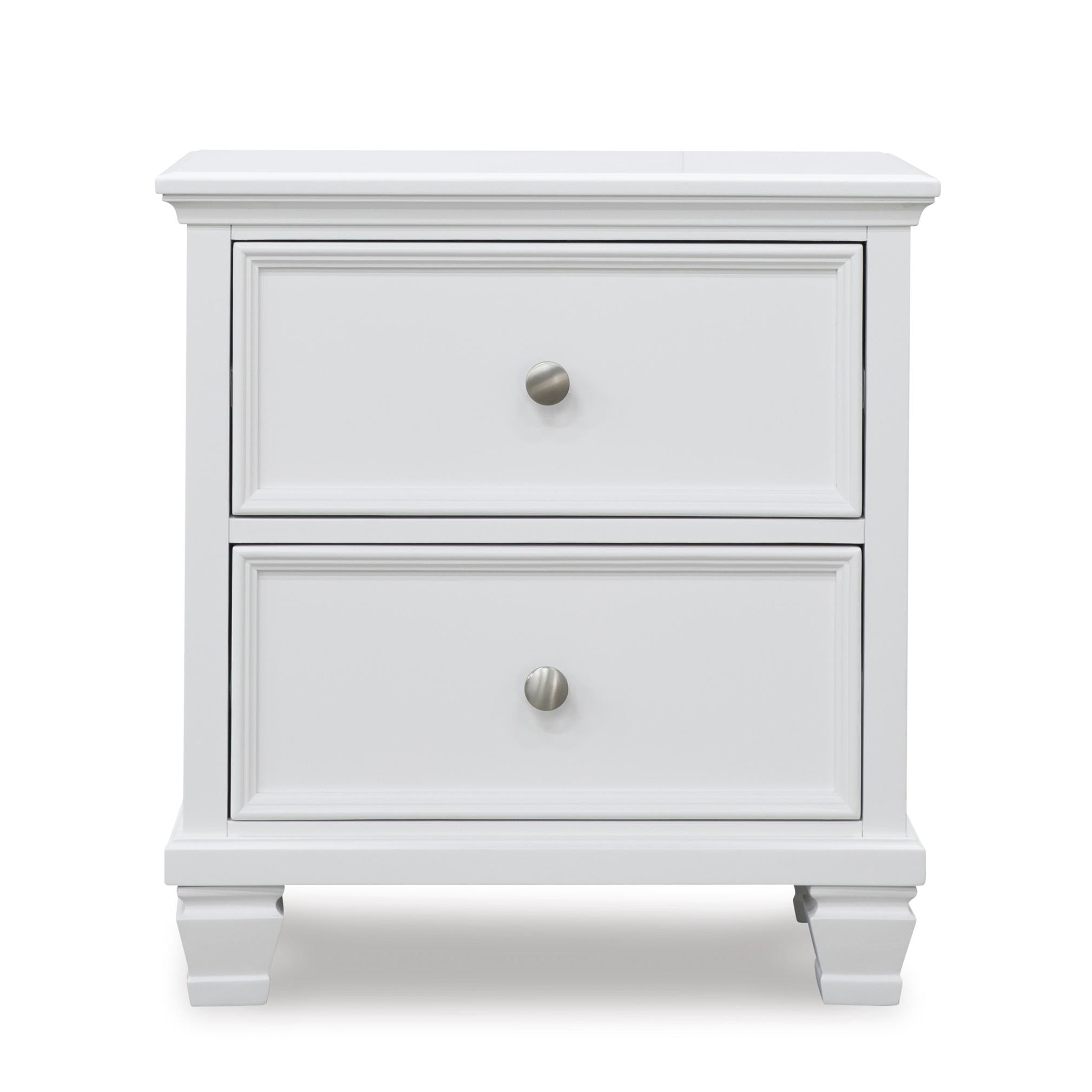 Signature Design by Ashley Fortman B680-92 Two Drawer Night Stand IMAGE 3