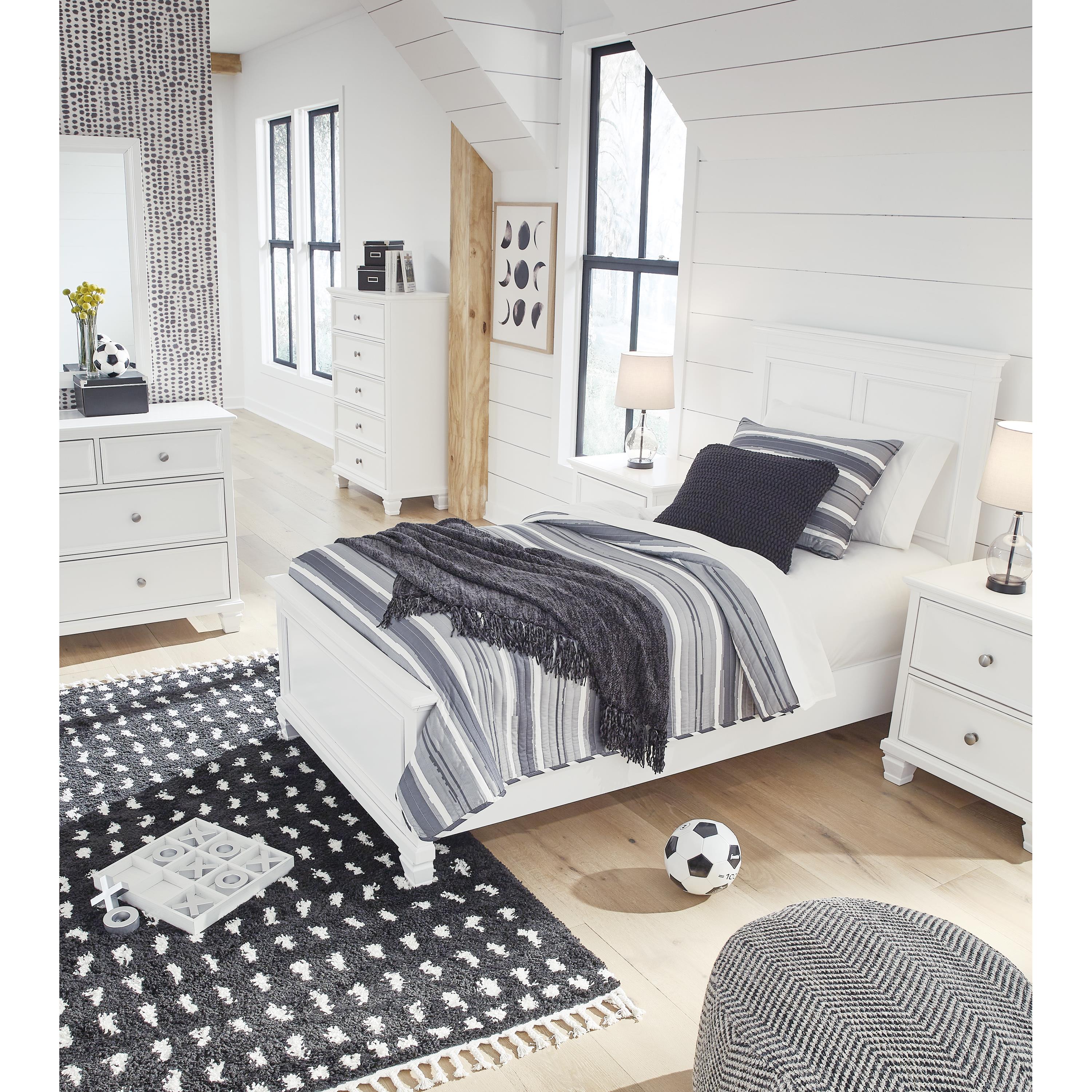 Signature Design by Ashley Fortman B680B6 Twin Panel Bed IMAGE 10