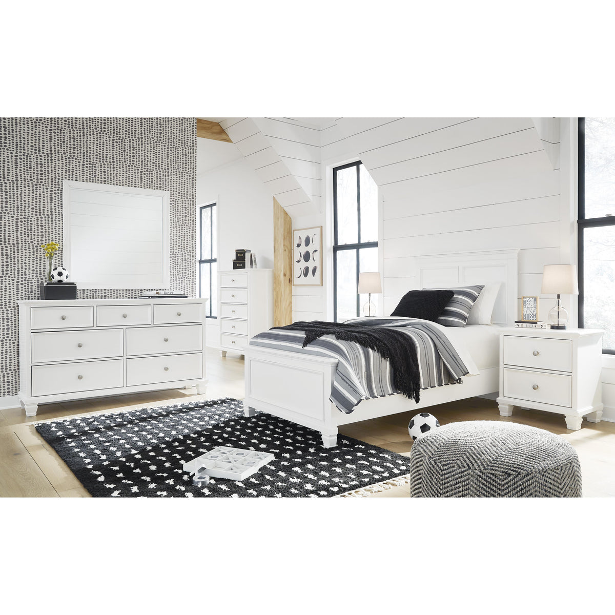 Signature Design by Ashley Fortman B680B6 Twin Panel Bed IMAGE 11