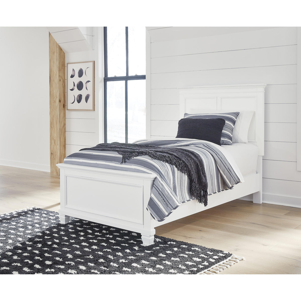 Signature Design by Ashley Fortman B680B6 Twin Panel Bed IMAGE 6