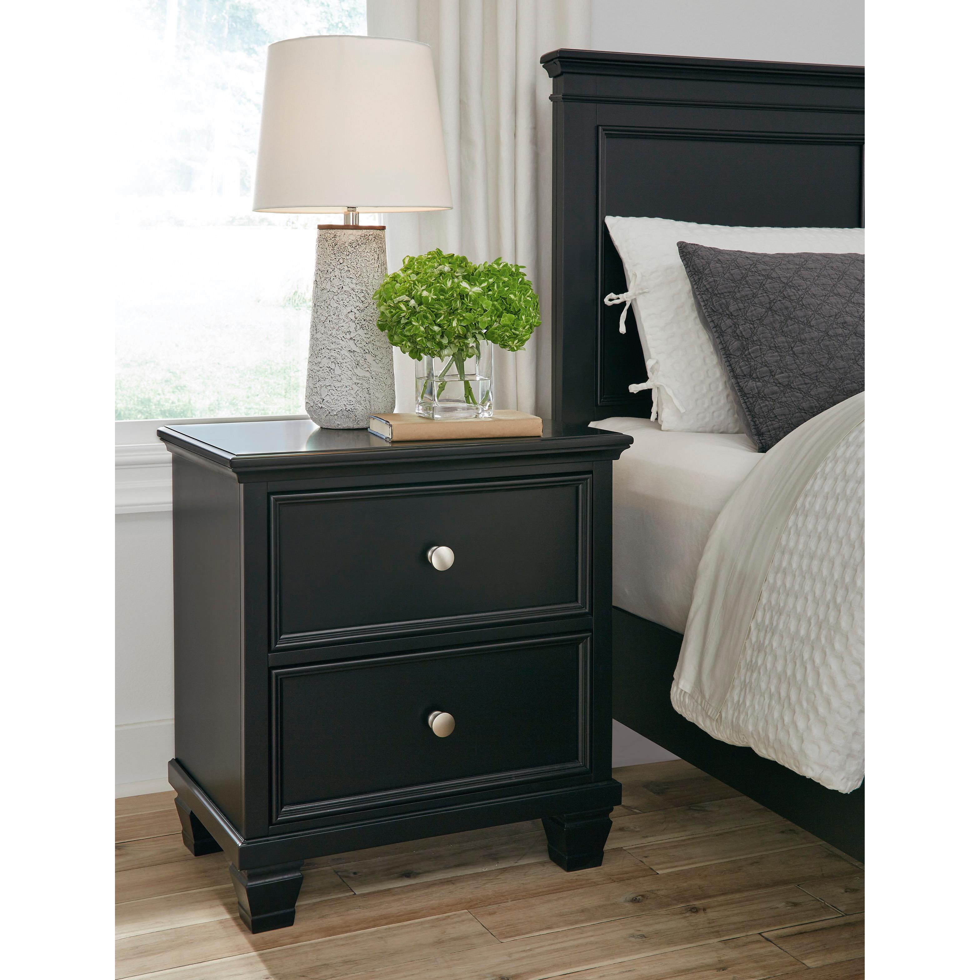 Signature Design by Ashley Lanolee B687-92 Two Drawer Night Stand IMAGE 7