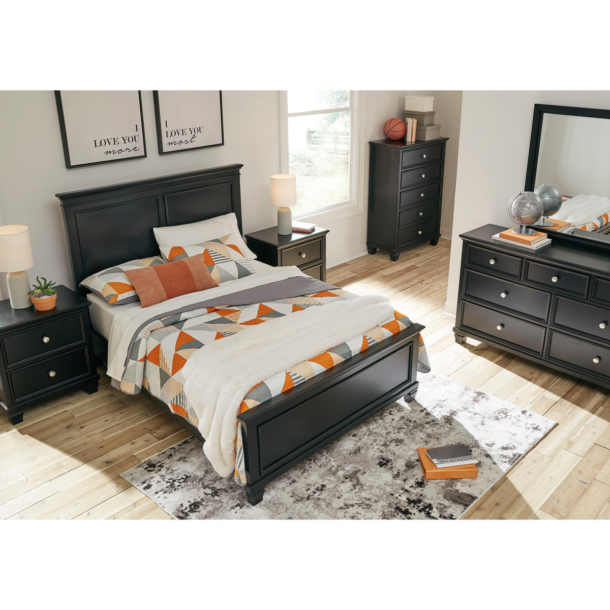 Signature Design by Ashley Lanolee B687B4 Full Panel Bed IMAGE 6