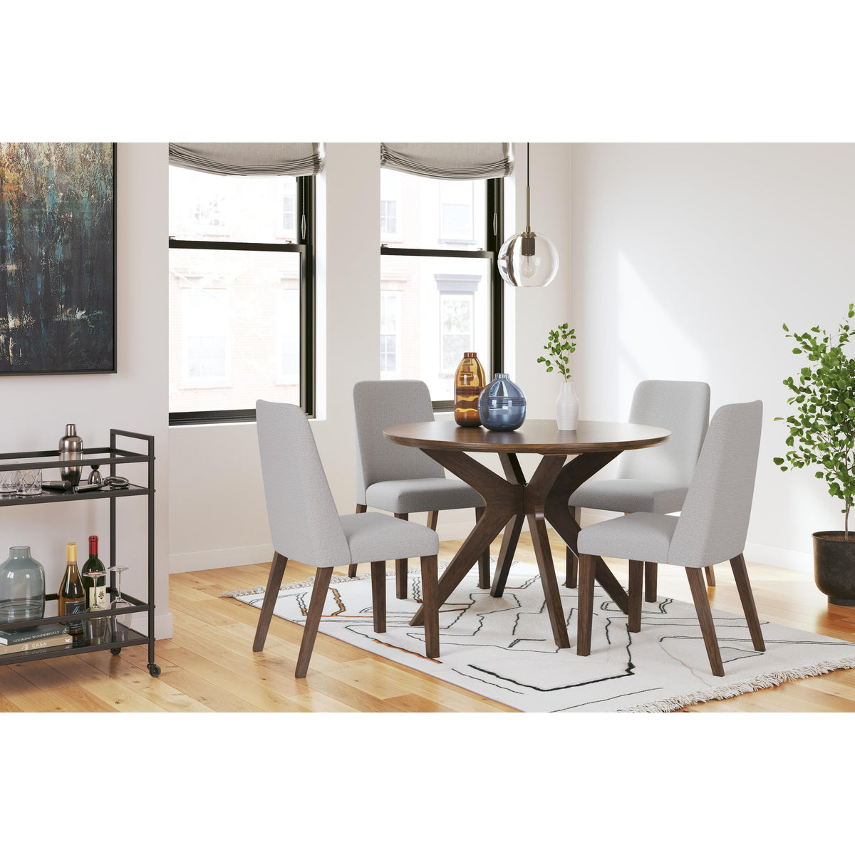 Signature Design by Ashley Lyncott D615-01 Dining Upholstered Side Chair IMAGE 9