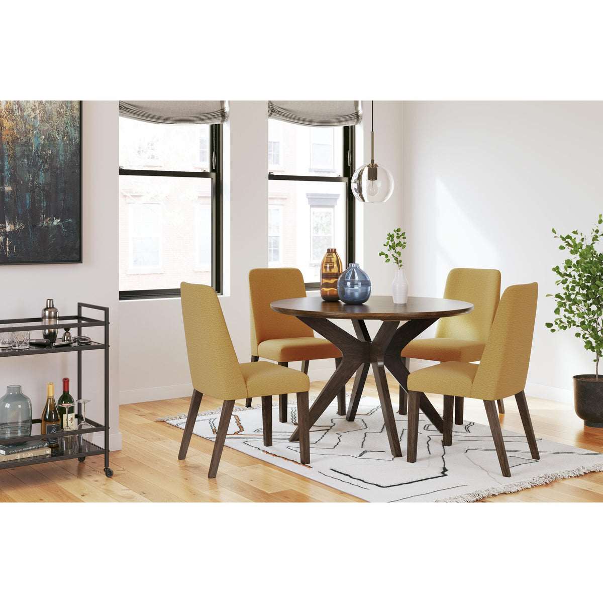 Signature Design by Ashley Lyncott D615-15 Round Dining Room Table IMAGE 9