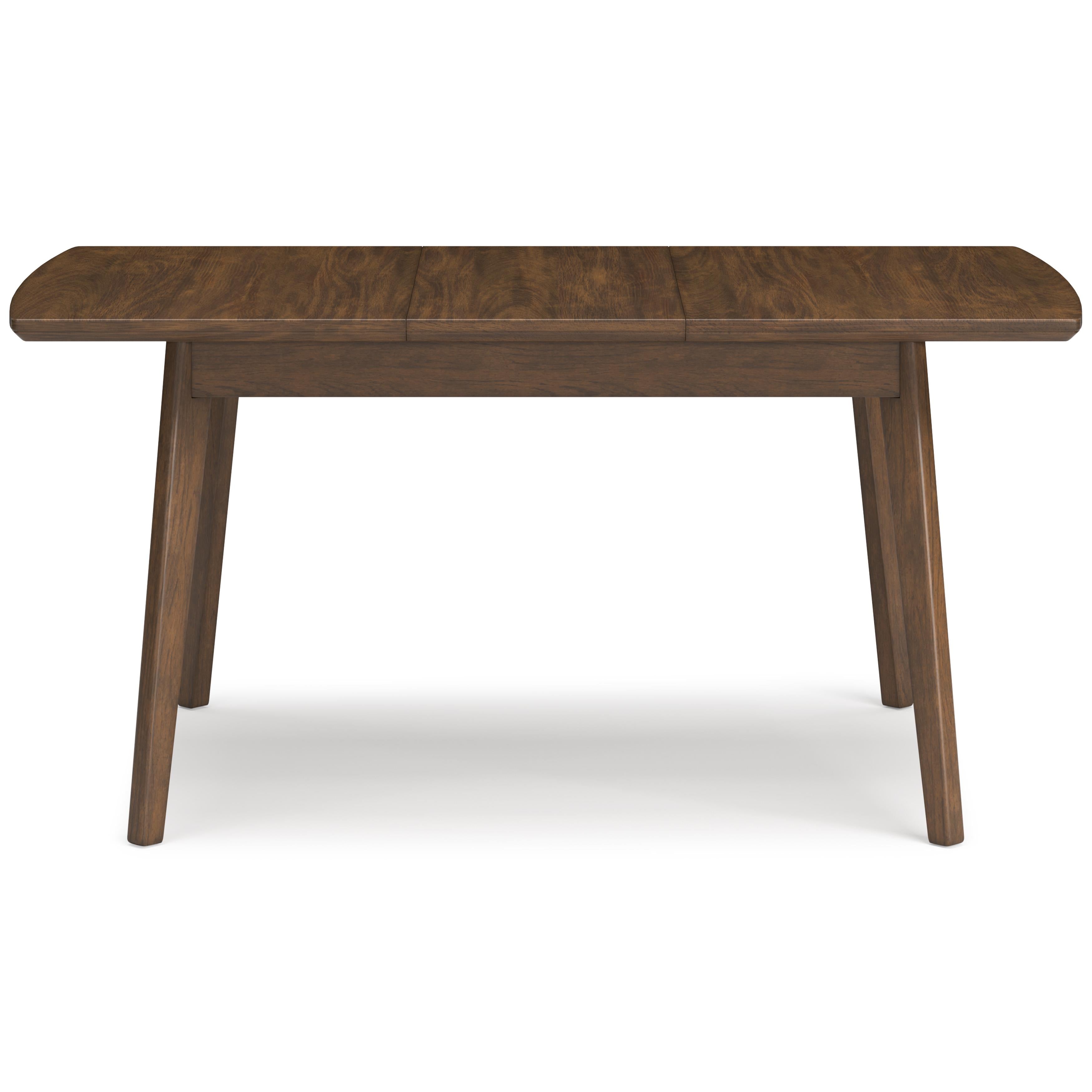 Signature Design by Ashley Lyncott D615-35 Rectangular Dining Room Butterfly Extension Table IMAGE 4