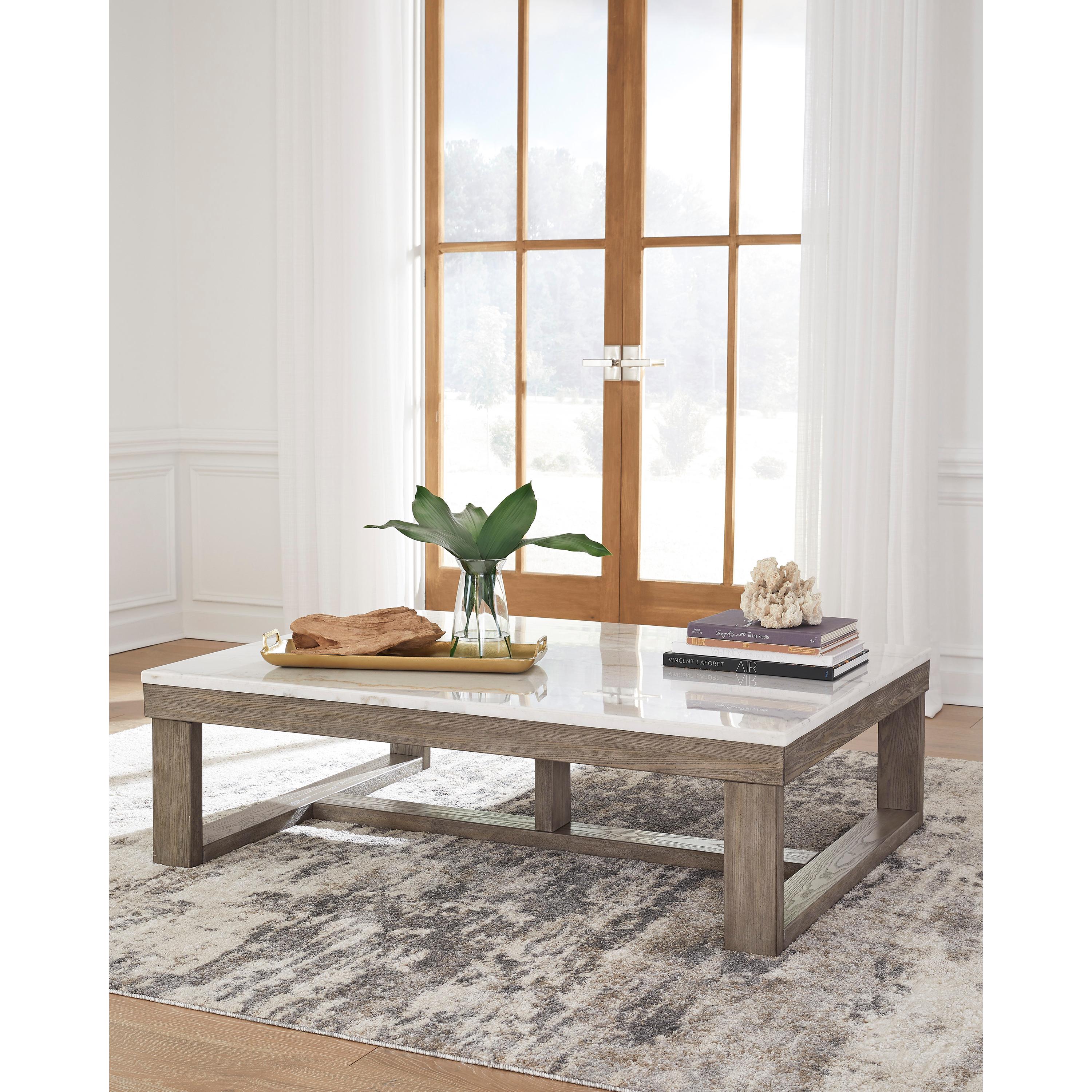 Signature Design by Ashley Loyaska T789-1 Rectangular Cocktail Table IMAGE 5