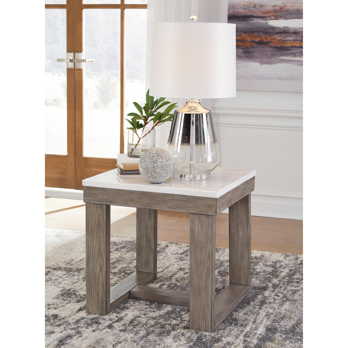 Signature Design by Ashley Loyaska T789-2 Square End Table IMAGE 5