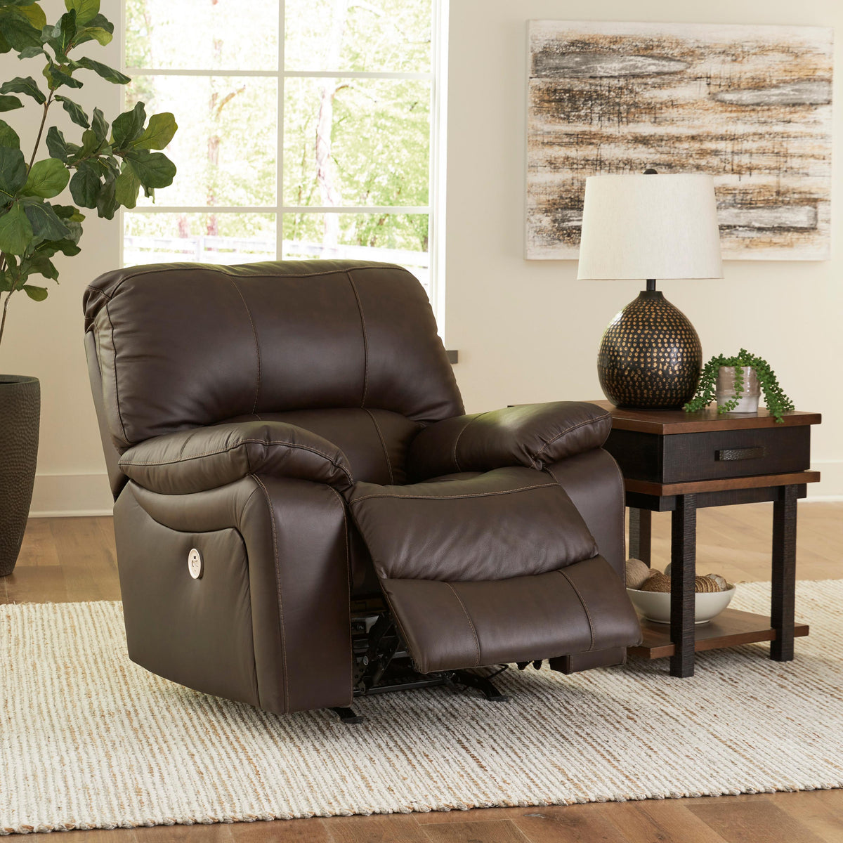 Signature Design by Ashley Leesworth U4380898 Power Rocker Recliner IMAGE 7