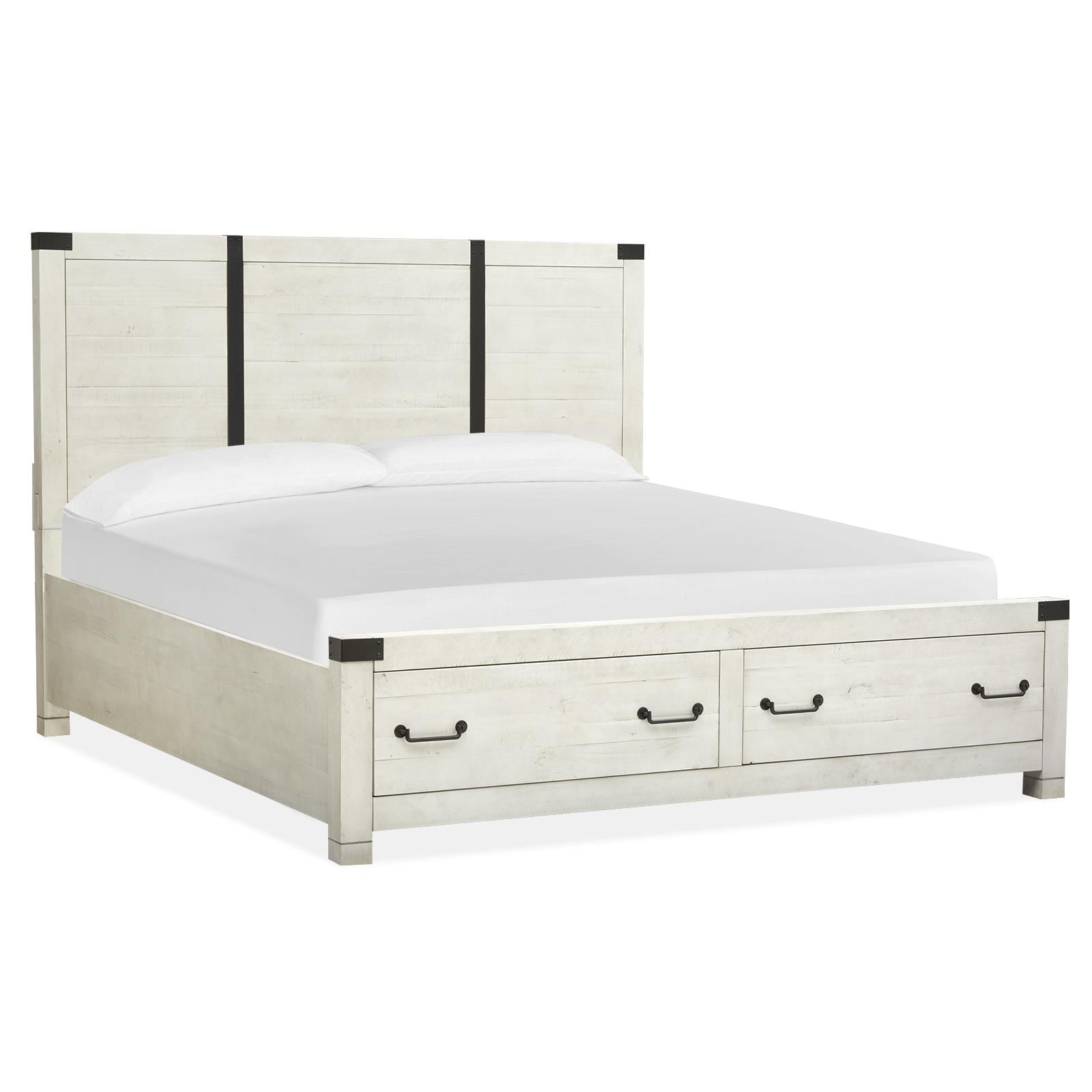 Magnussen Chesters Mill B5405-65 Complete King Panel Storage Bed IMAGE 1