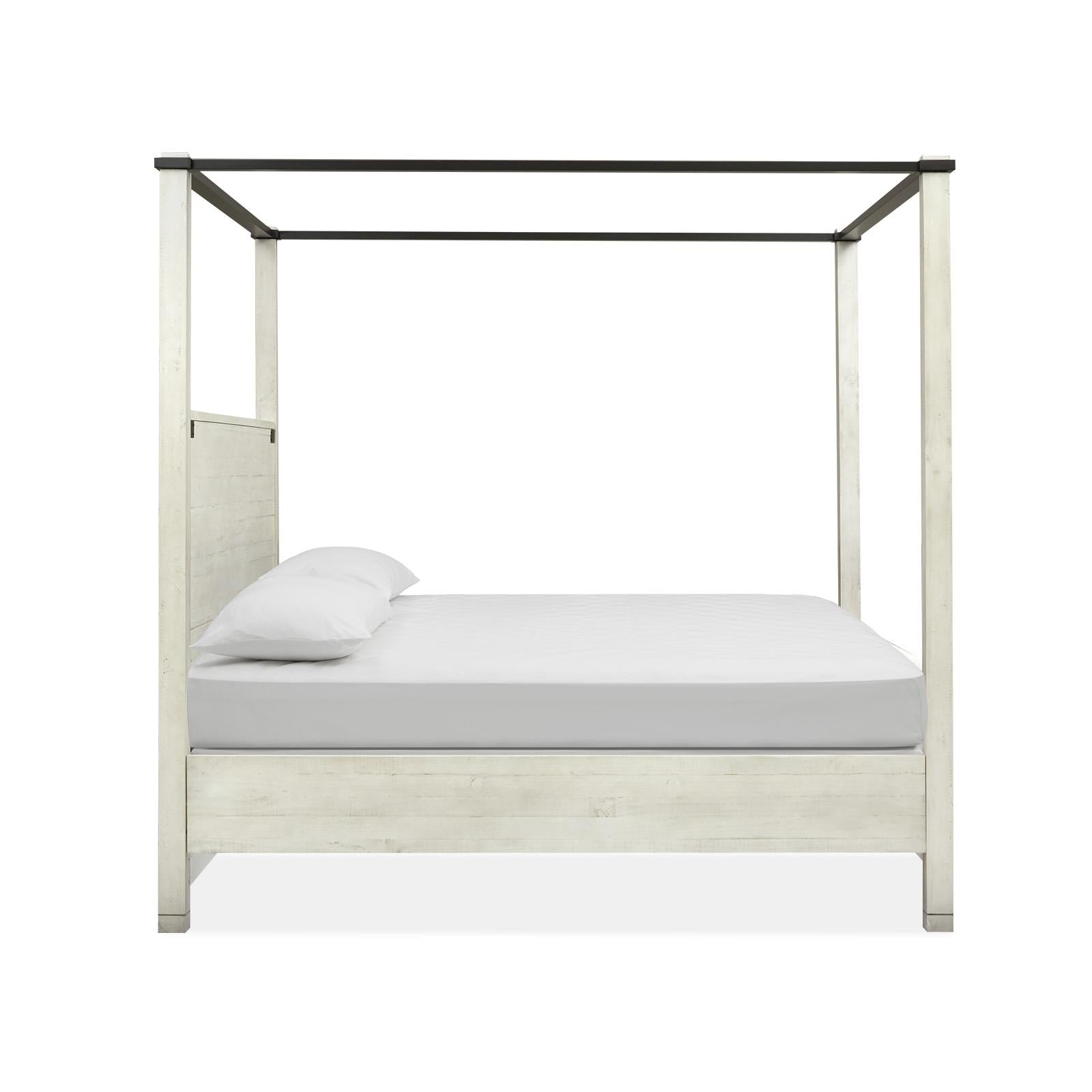 Magnussen Chesters Mill B5405-56 Complete Queen Poster Bed IMAGE 3