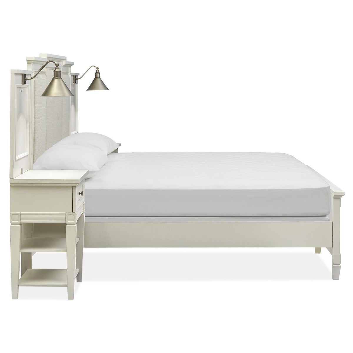 Magnussen Willowbrook B5324-75B Complete Cal.King Wall Bed w/Upholstered HB IMAGE 2