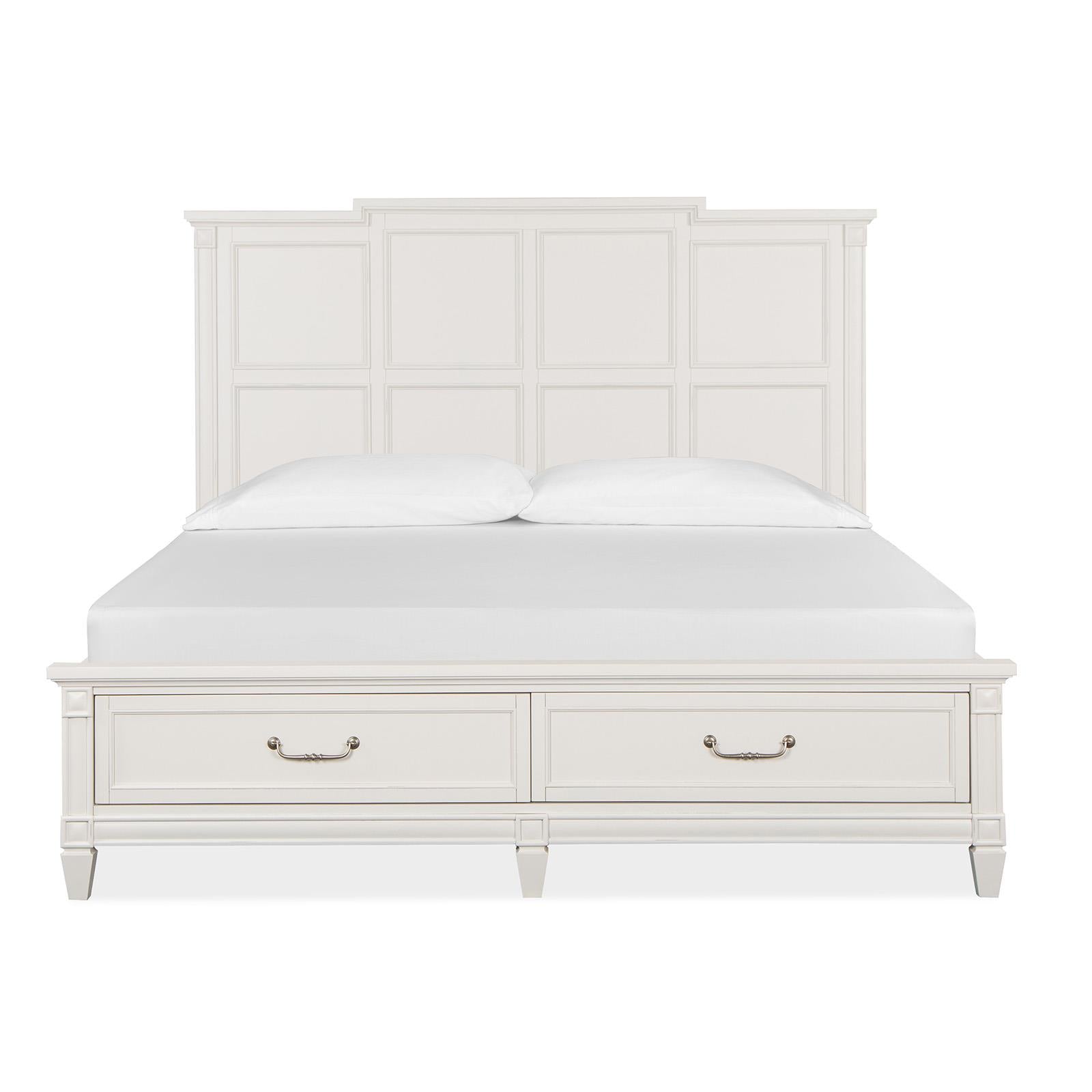 Magnussen Willowbrook B5324-74A Complete Cal.King Panel Storage Bed IMAGE 3