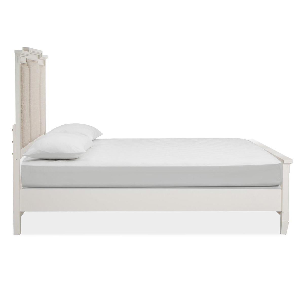 Magnussen Willowbrook B5324-55 Complete Queen Panel Bed w/Upholstered Headboard IMAGE 3