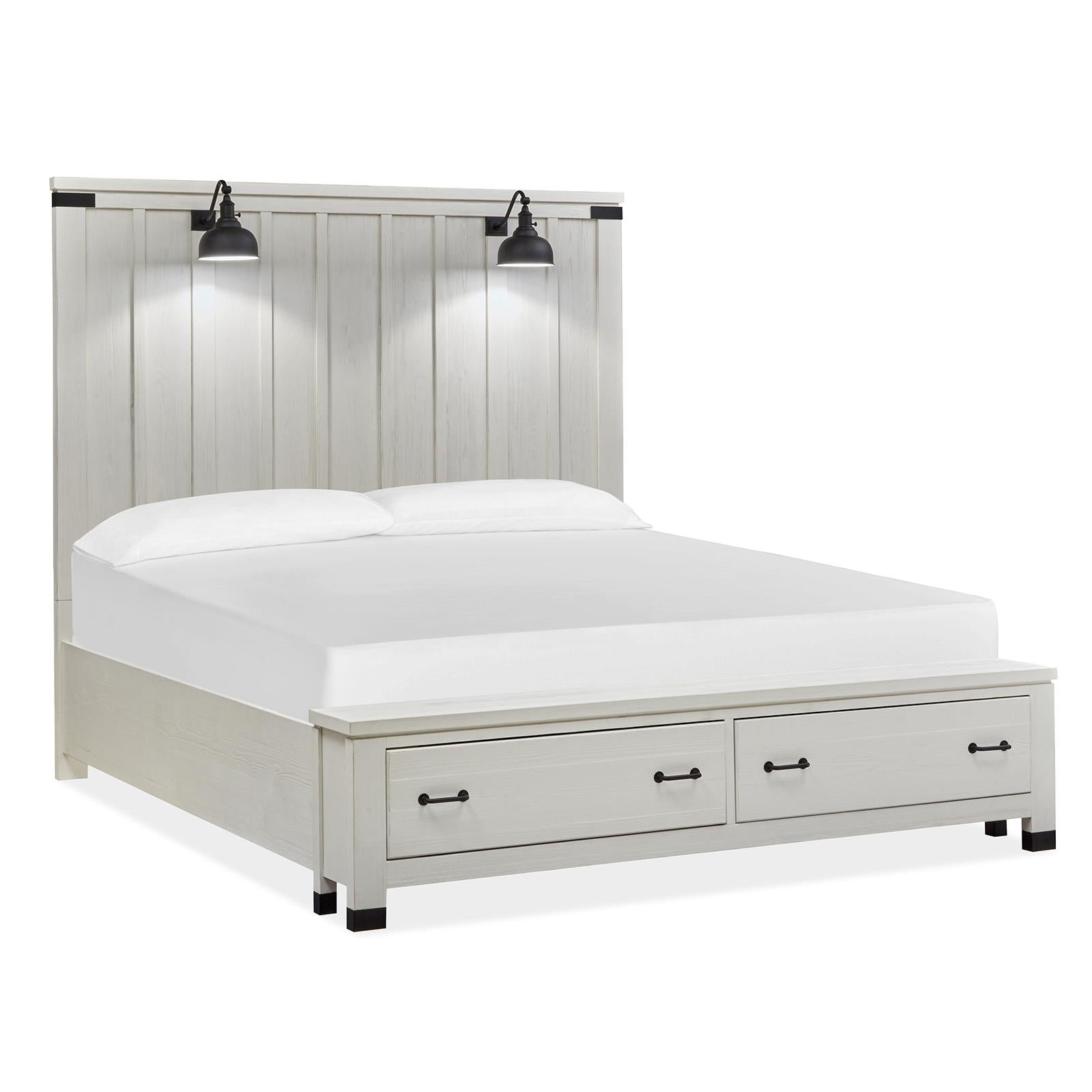 Magnussen Harper Springs B5321-64A King Panel Storage Bed IMAGE 1
