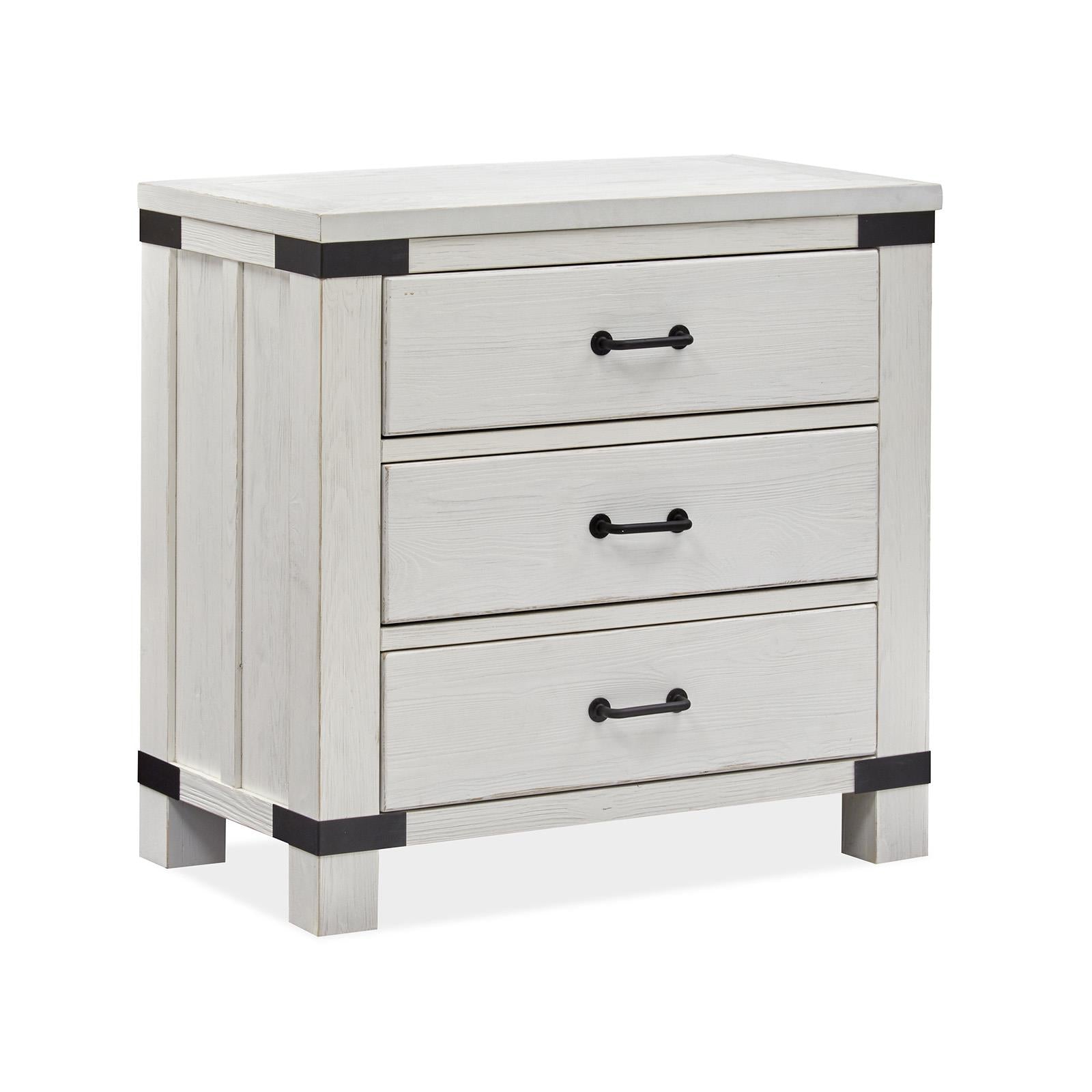 Magnussen Harper Springs B5321-08 Bachelor Chest with Metal Decoration IMAGE 1