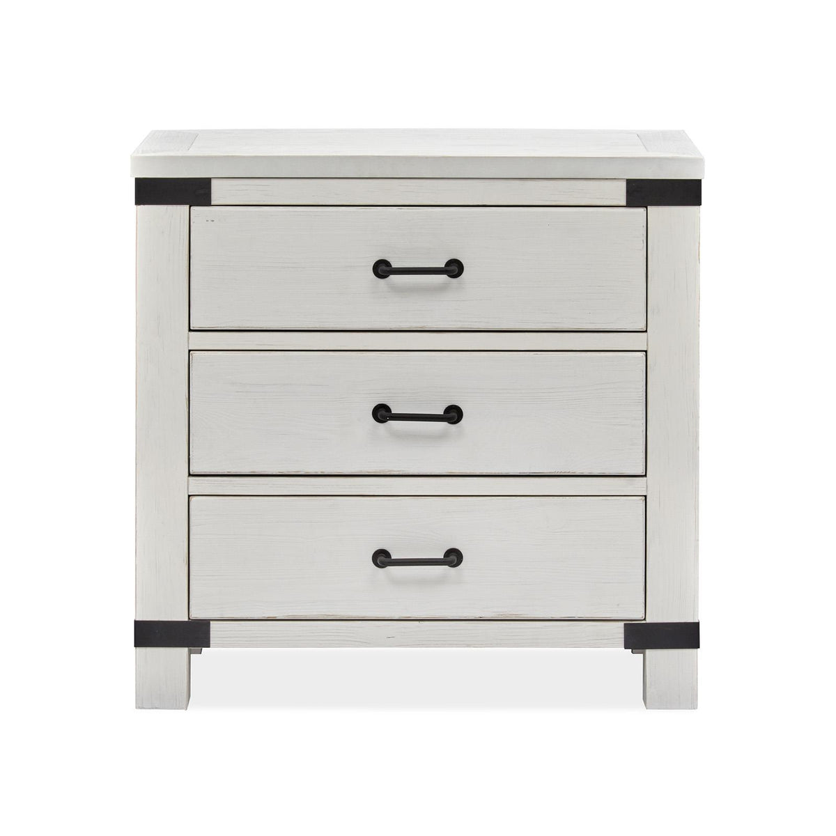 Magnussen Harper Springs B5321-08 Bachelor Chest with Metal Decoration IMAGE 3