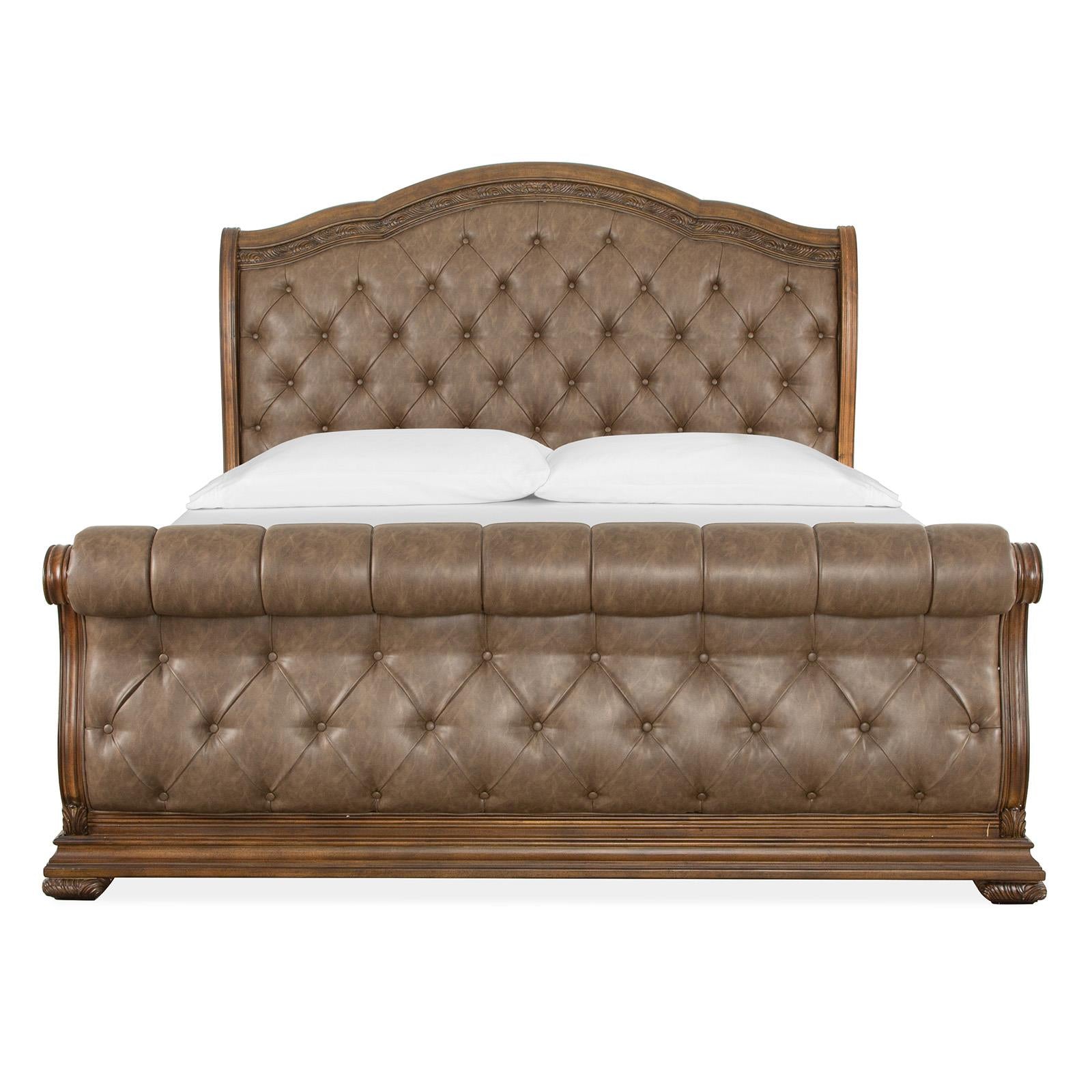 Magnussen Durango B5133-72 Complete Cal.King Sleigh Upholstered Bed IMAGE 2