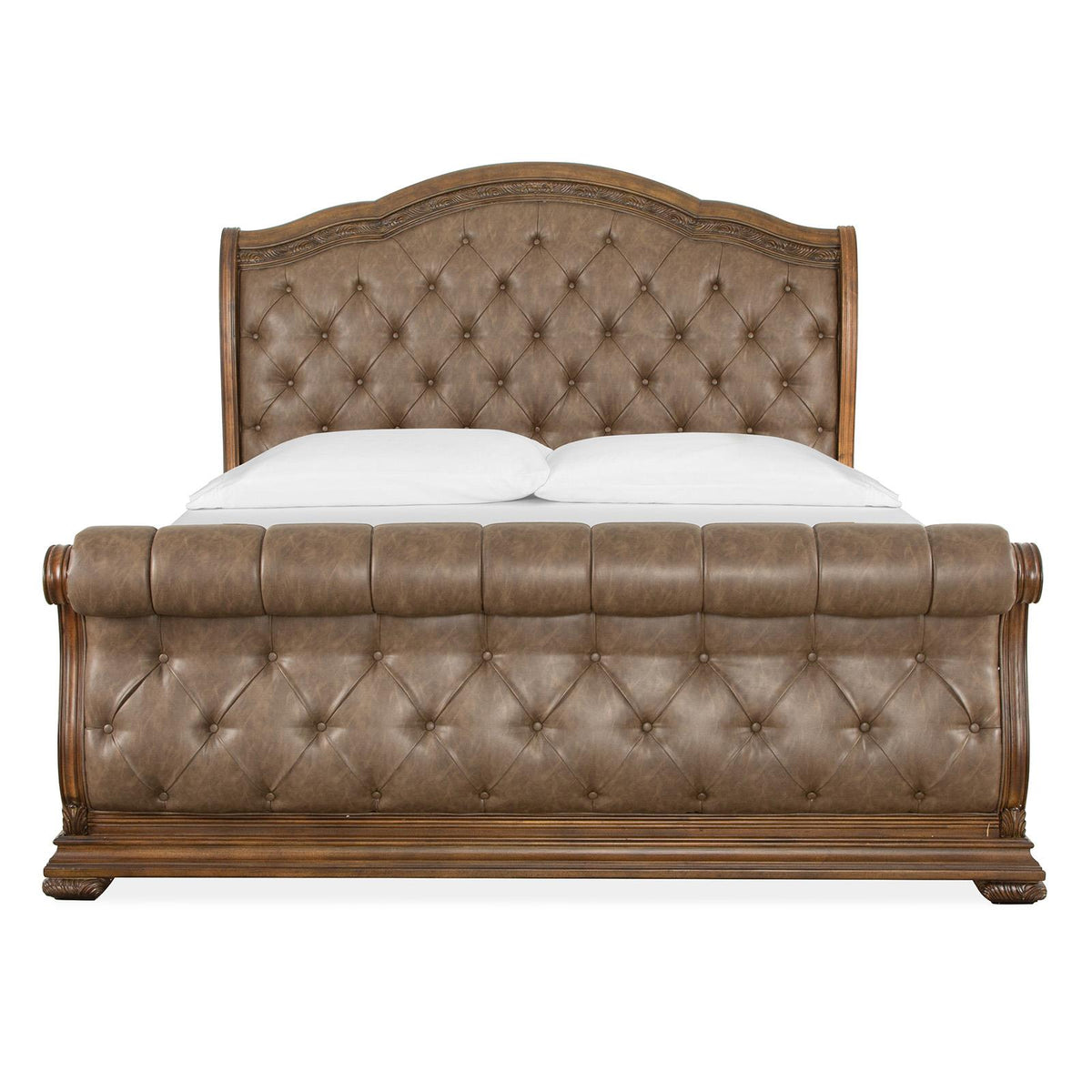 Magnussen Durango B5133-72 Complete Cal.King Sleigh Upholstered Bed IMAGE 2