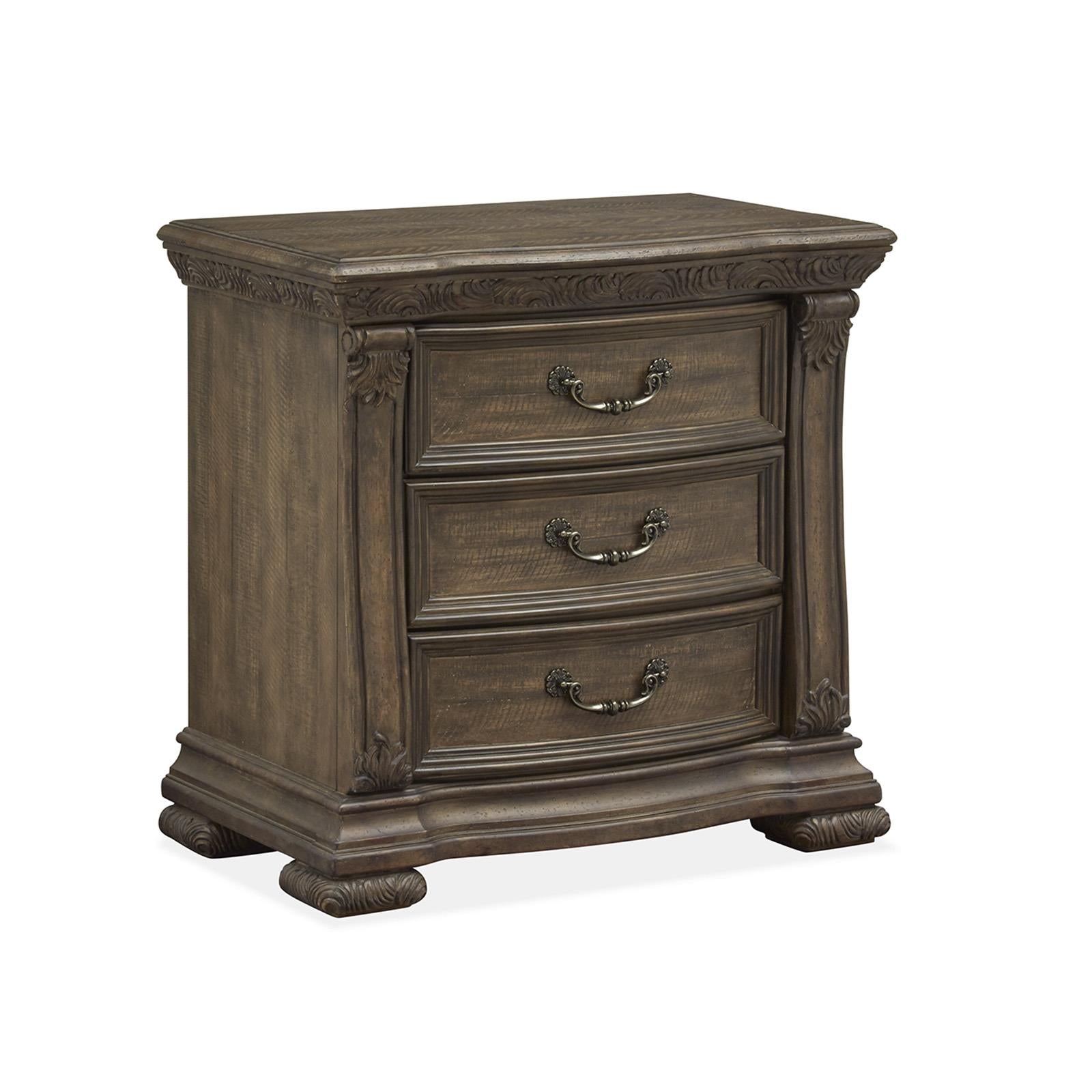 Magnussen Durango B5133-01 Drawer Nightstand (no touch lighting control) IMAGE 1