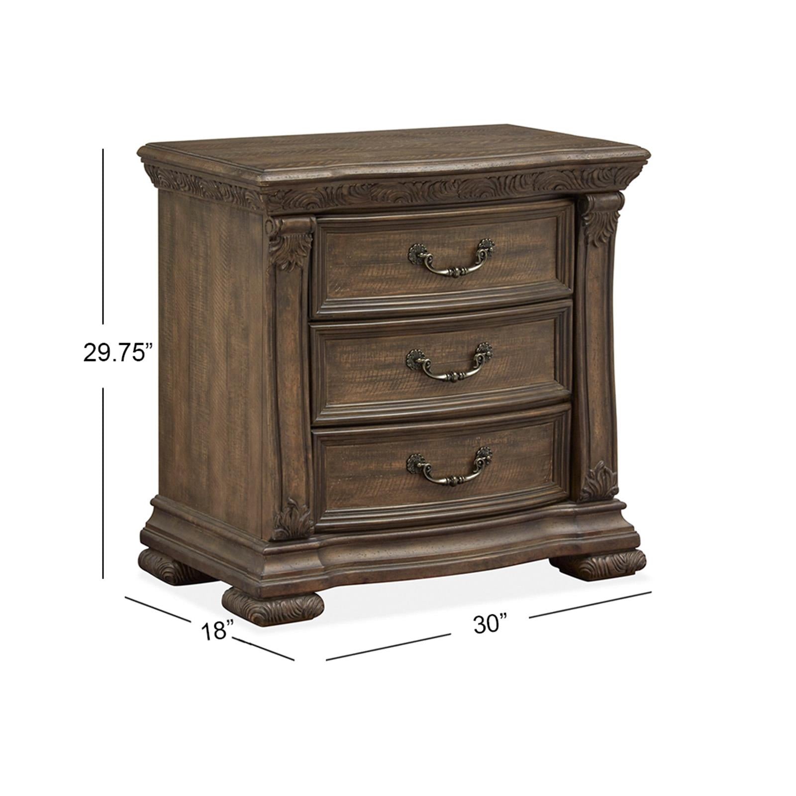 Magnussen Durango B5133-01 Drawer Nightstand (no touch lighting control) IMAGE 11