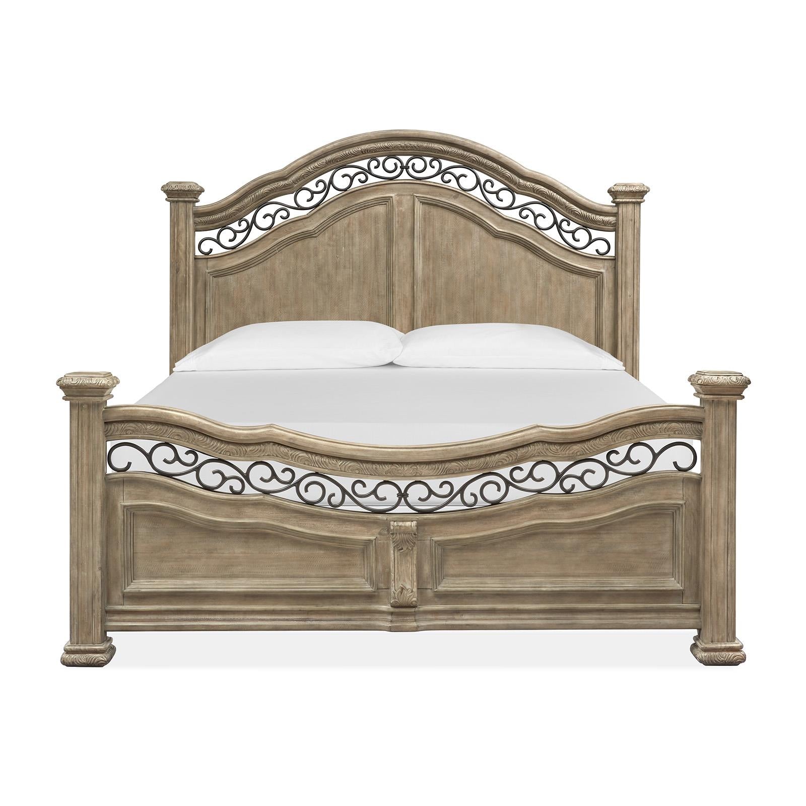 Magnussen Marisol B5132-64 Complete King Panel Bed IMAGE 2