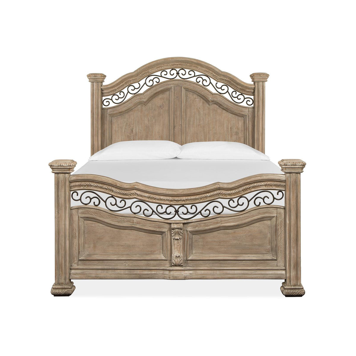 Magnussen Marisol B5132-54 Complete Queen Panel Bed IMAGE 2